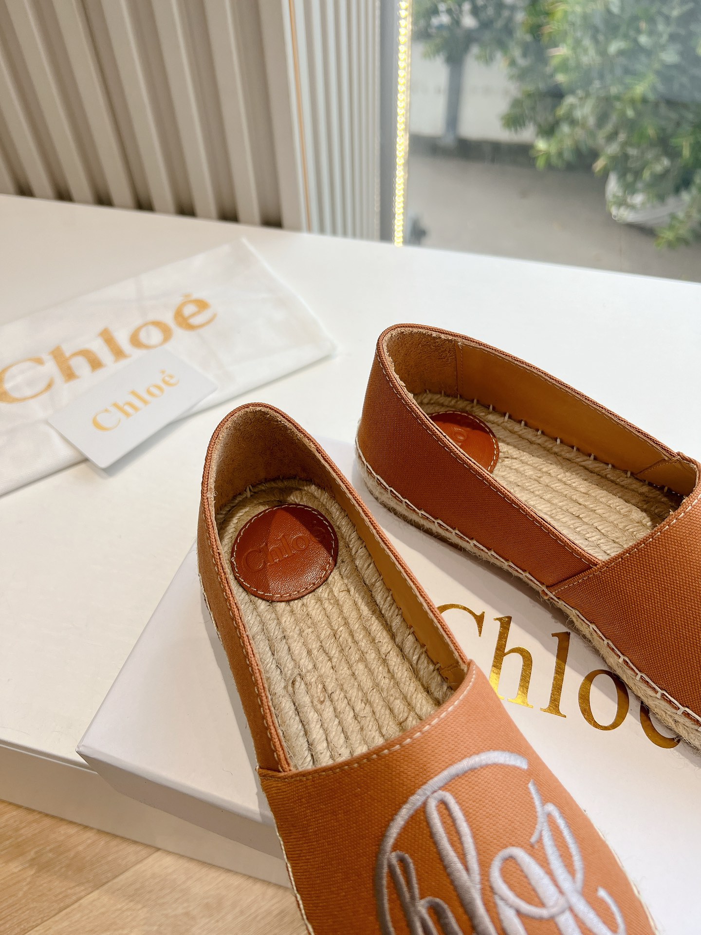 Chloé Haute Couture Classic Luxury Leather Shoe Loafer Shoes 8