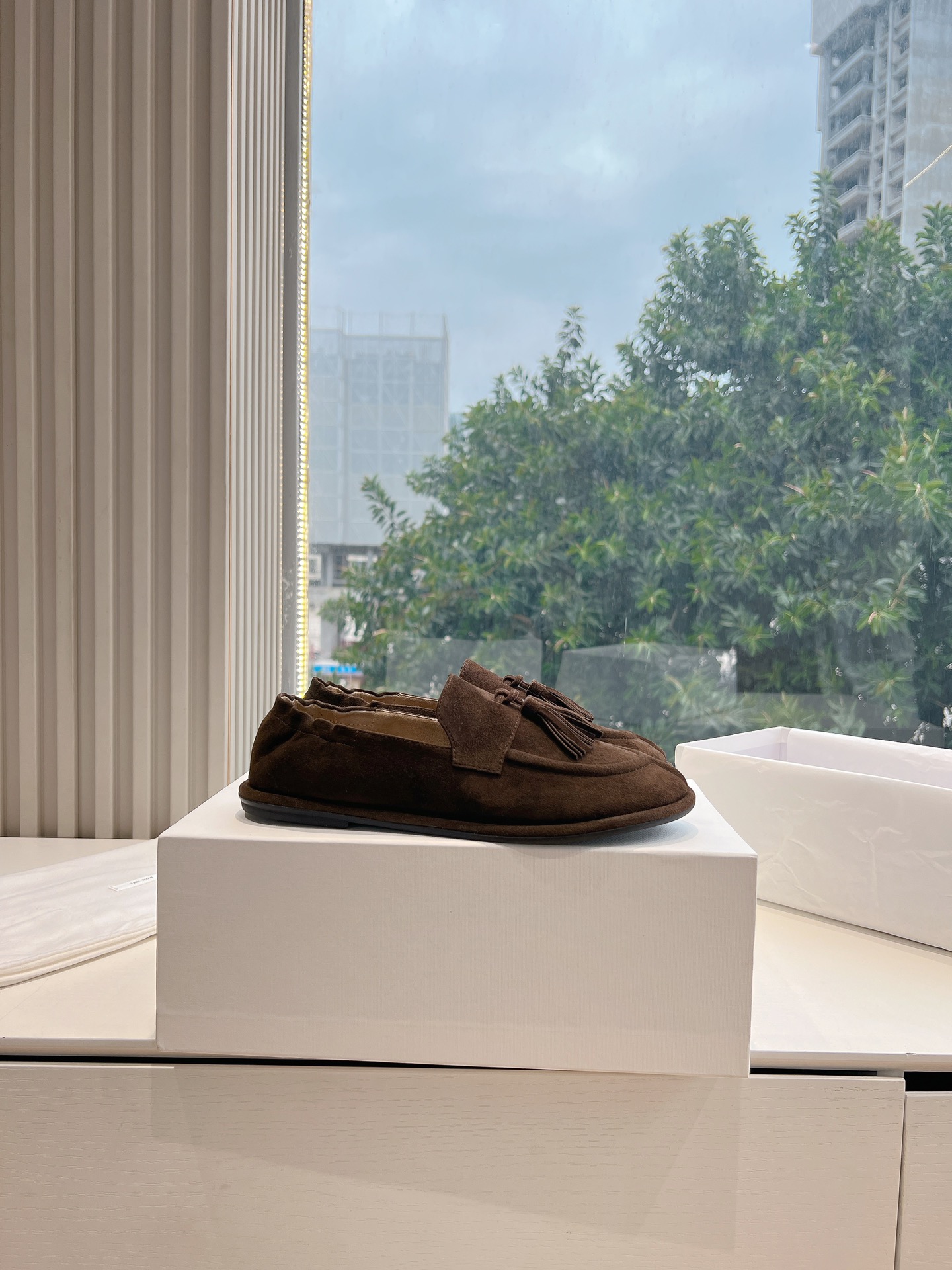 🌾G083代购级别莞厂供应the ro*真皮法式复古方头极简百搭平底乐福鞋这款短靴脚真的是史上我穿过最最