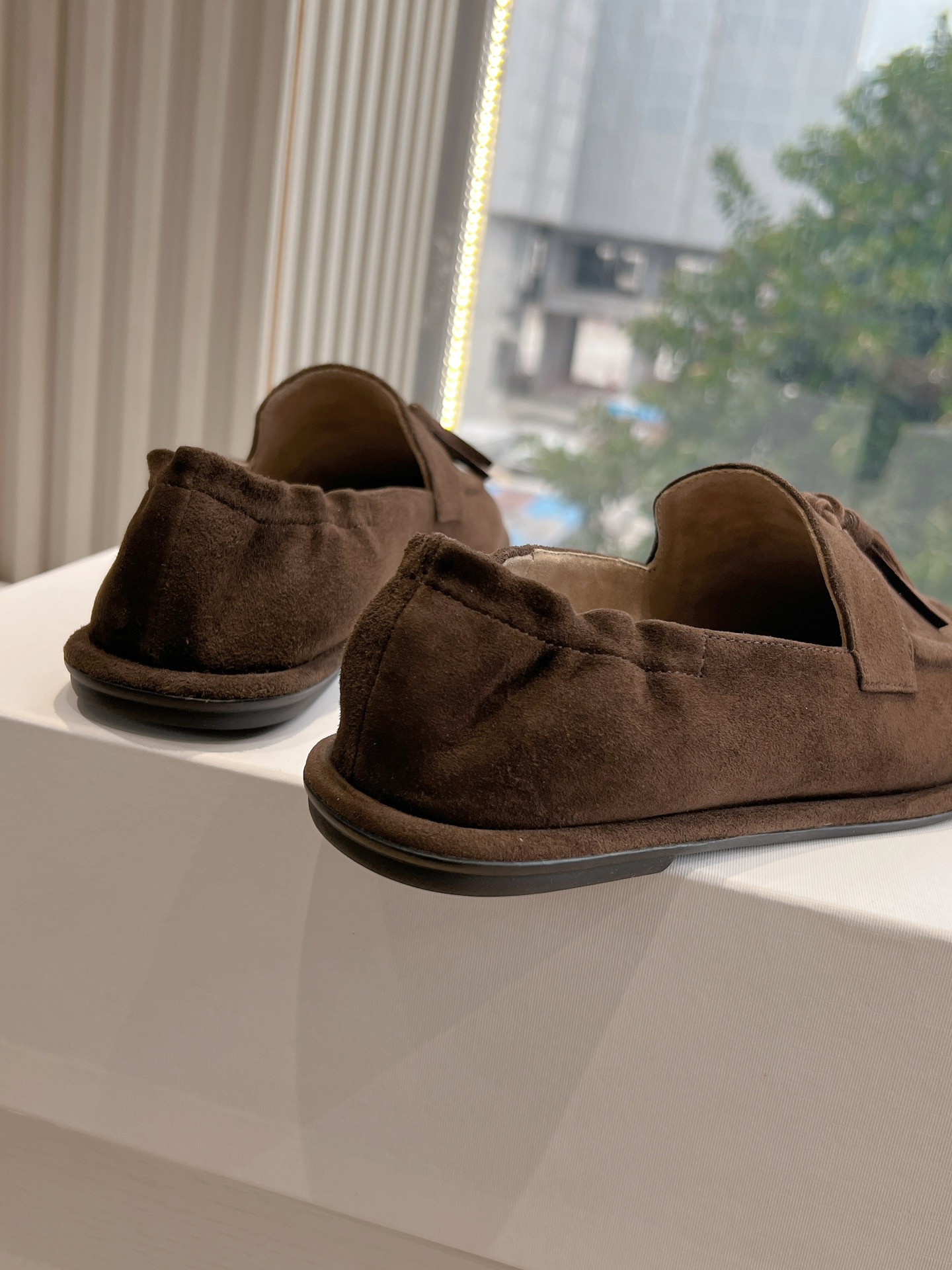 🌾G083代购级别莞厂供应the ro*真皮法式复古方头极简百搭平底乐福鞋这款短靴脚真的是史上我穿过最最