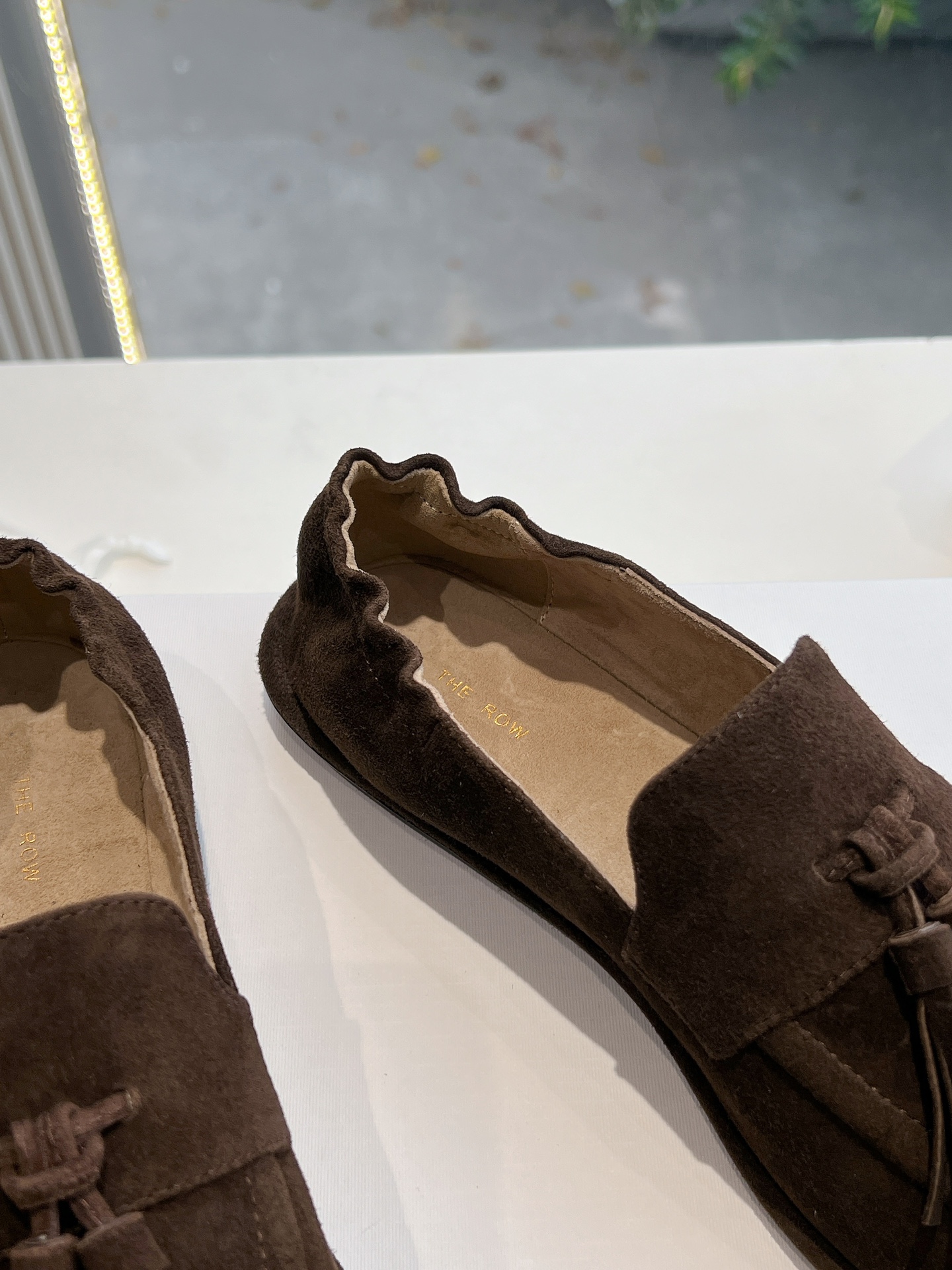 🌾G083代购级别莞厂供应the ro*真皮法式复古方头极简百搭平底乐福鞋这款短靴脚真的是史上我穿过最最