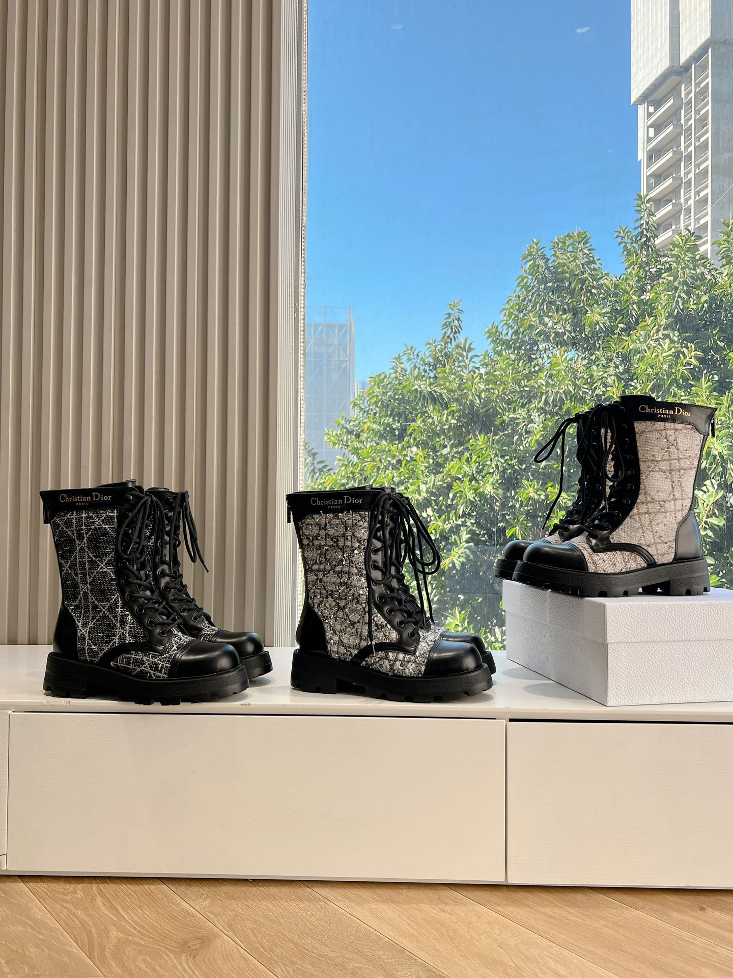 G059 Miss Dior Dior CD 2024 Autumn/Winter Chelsea ankle boots tall boots 2