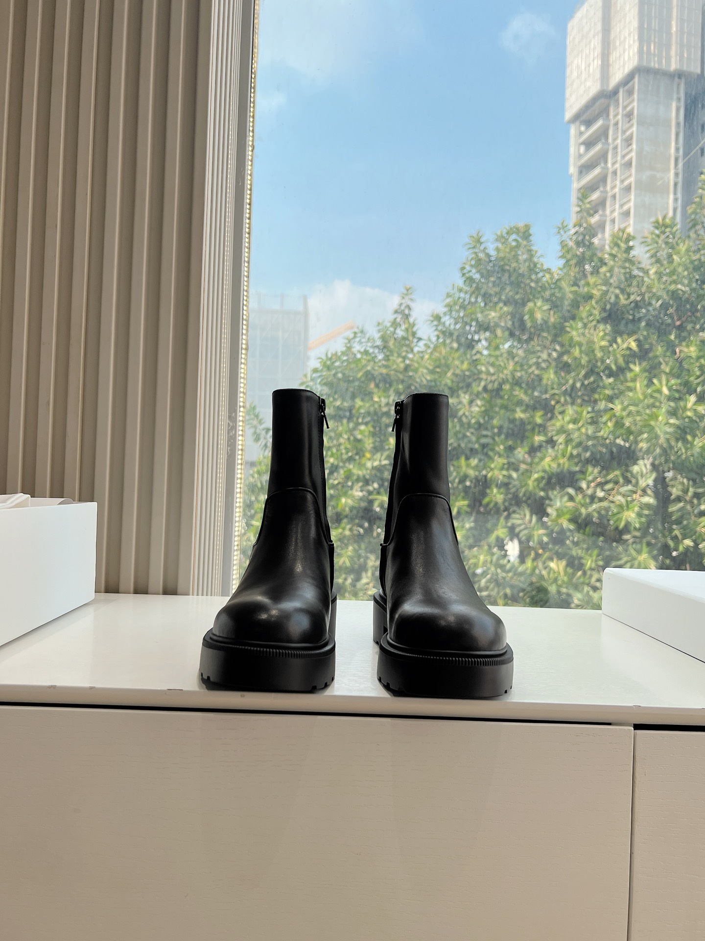 The Row Nouvelle collection automne-hiver Bottines plates rétro en velours élastique importé + semelle en caoutchouc Minimaliste Qualité supérieure