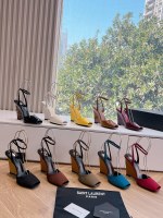 G288 top quality Saint Laurent / Saint Laurent heels fish mouth sandals Lee metal diamond chain pointed toe high heels YSL sister's beautiful beauty high heels are Saint Laurent again in the world. Rose's same high heels are very good for modifying the feet 1 G288 top quality Saint Laurent / Saint Laurent heels fish mouth sandals Lee metal diamond chain pointed toe high heels YSL sister’s beautiful beauty high heels are Saint Laurent again in the world. Rose’s same high heels are very good for modifying the feet