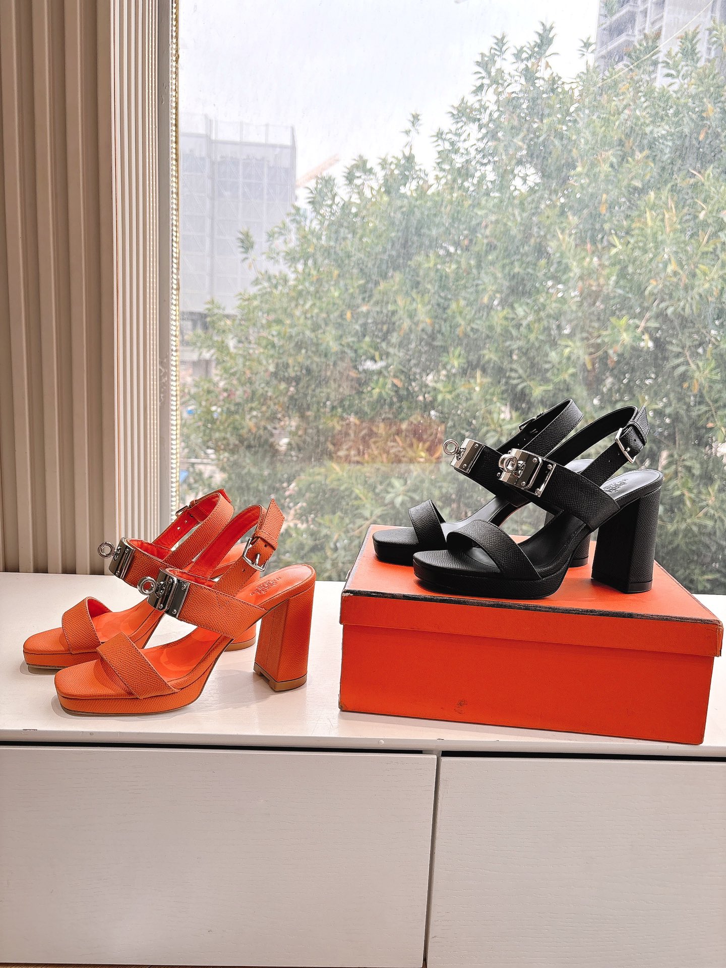 🌾所见即所得G038代购级别所见即所HERMES爱马仕| 2026 𝐬𝐬最新款大H厚底凉鞋经典款踩云脚感