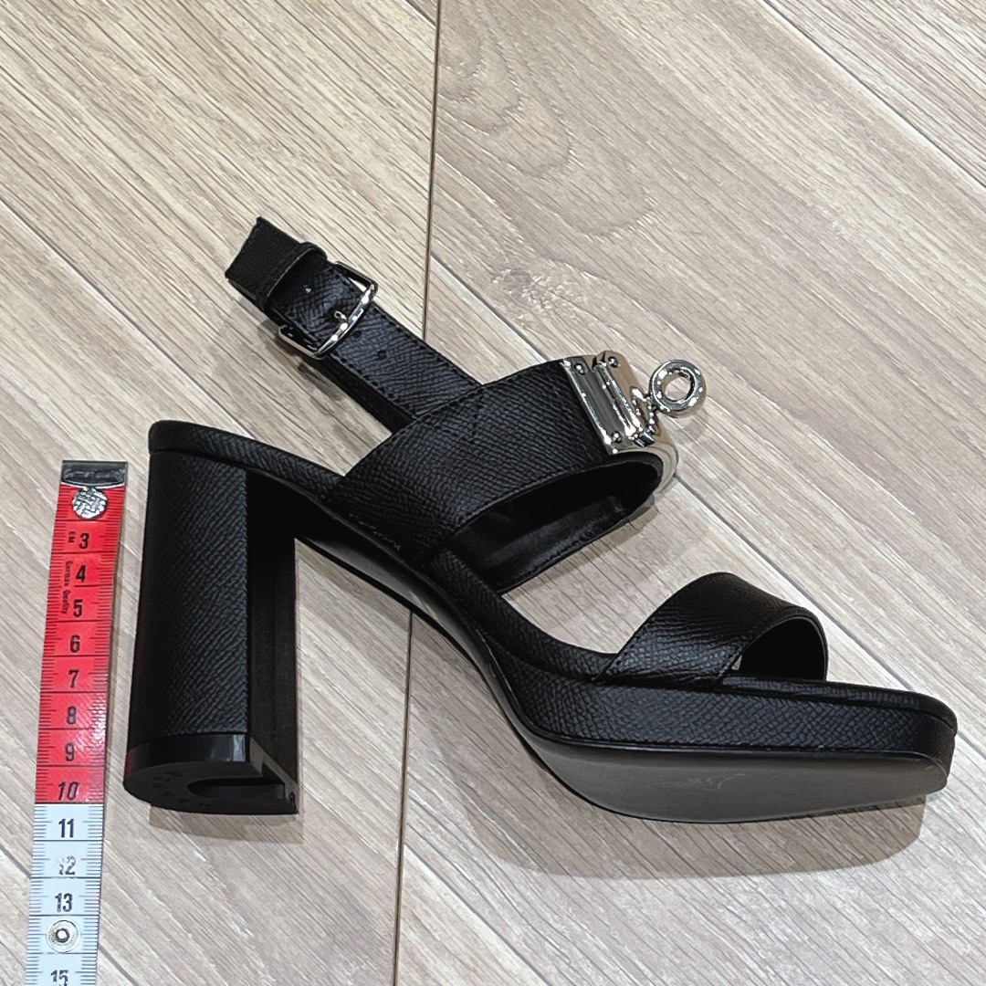 🌾所见即所得G038代购级别所见即所HERMES爱马仕| 2026 𝐬𝐬最新款大H厚底凉鞋经典款踩云脚感