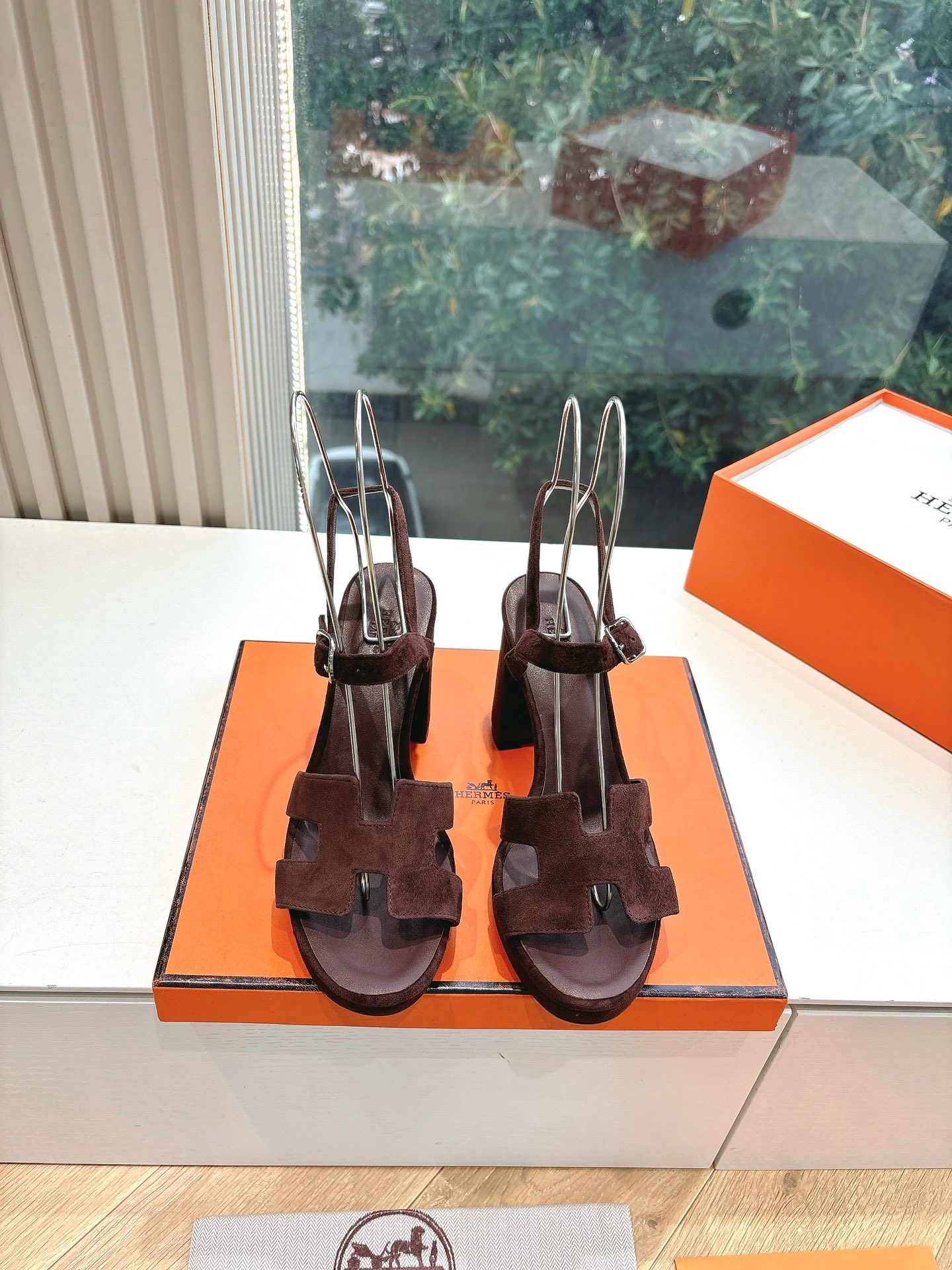 🌾所见即所得G038代购级别所见即所HERMES爱马仕| 2026 𝐬𝐬最新款大H厚底凉鞋经典款踩云脚感
