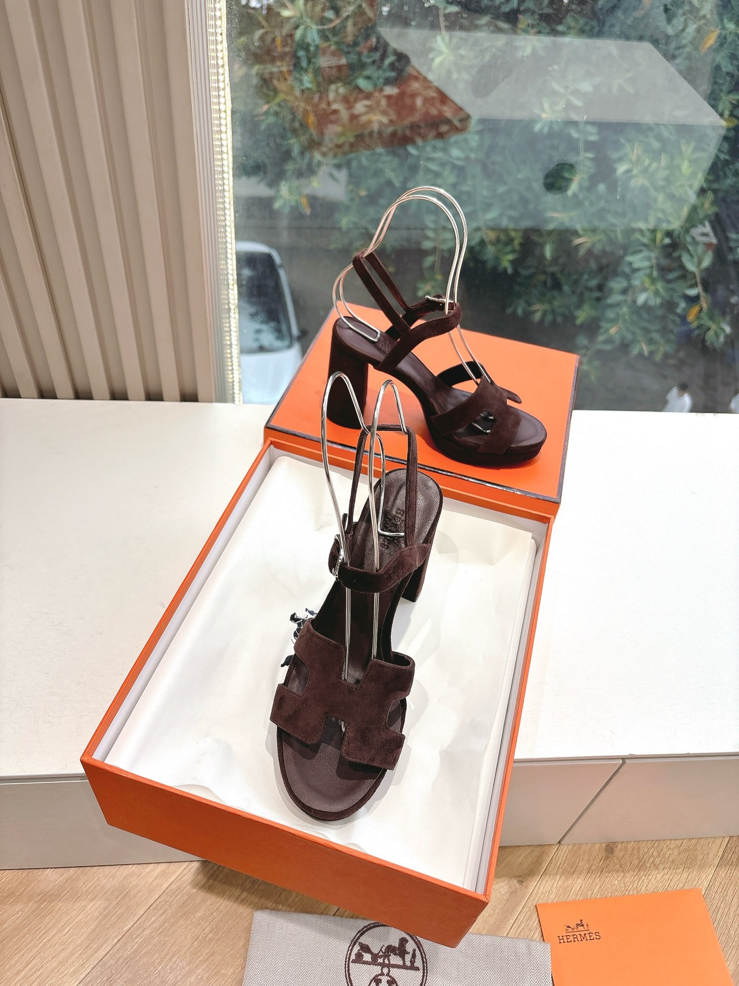 🌾所见即所得G038代购级别所见即所HERMES爱马仕| 2026 𝐬𝐬最新款大H厚底凉鞋经典款踩云脚感