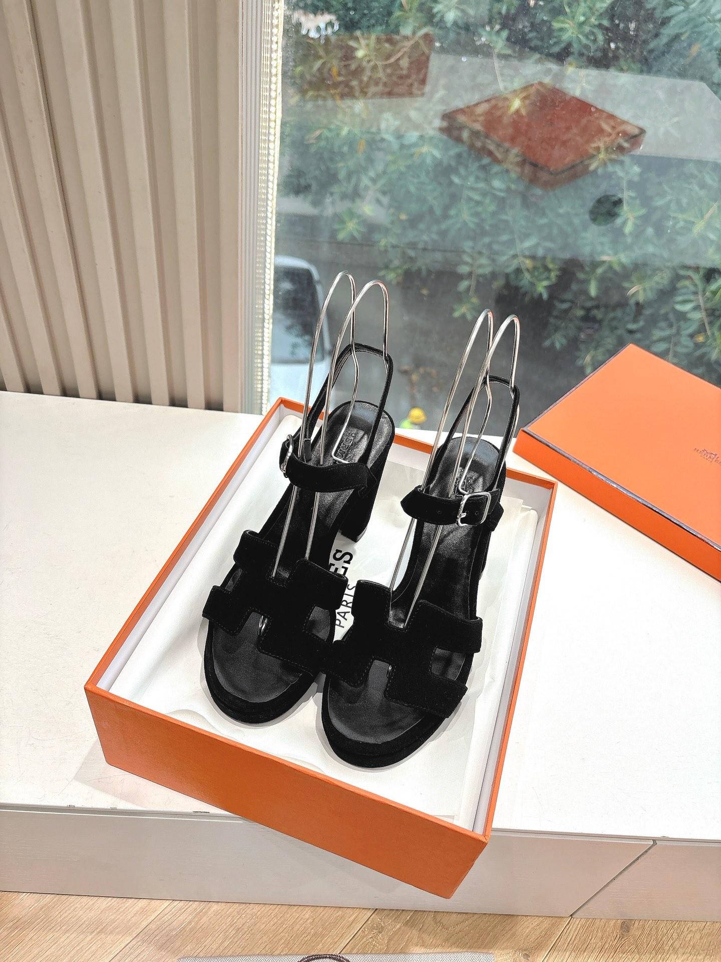 🌾所见即所得G038代购级别所见即所HERMES爱马仕| 2026 𝐬𝐬最新款大H厚底凉鞋经典款踩云脚感