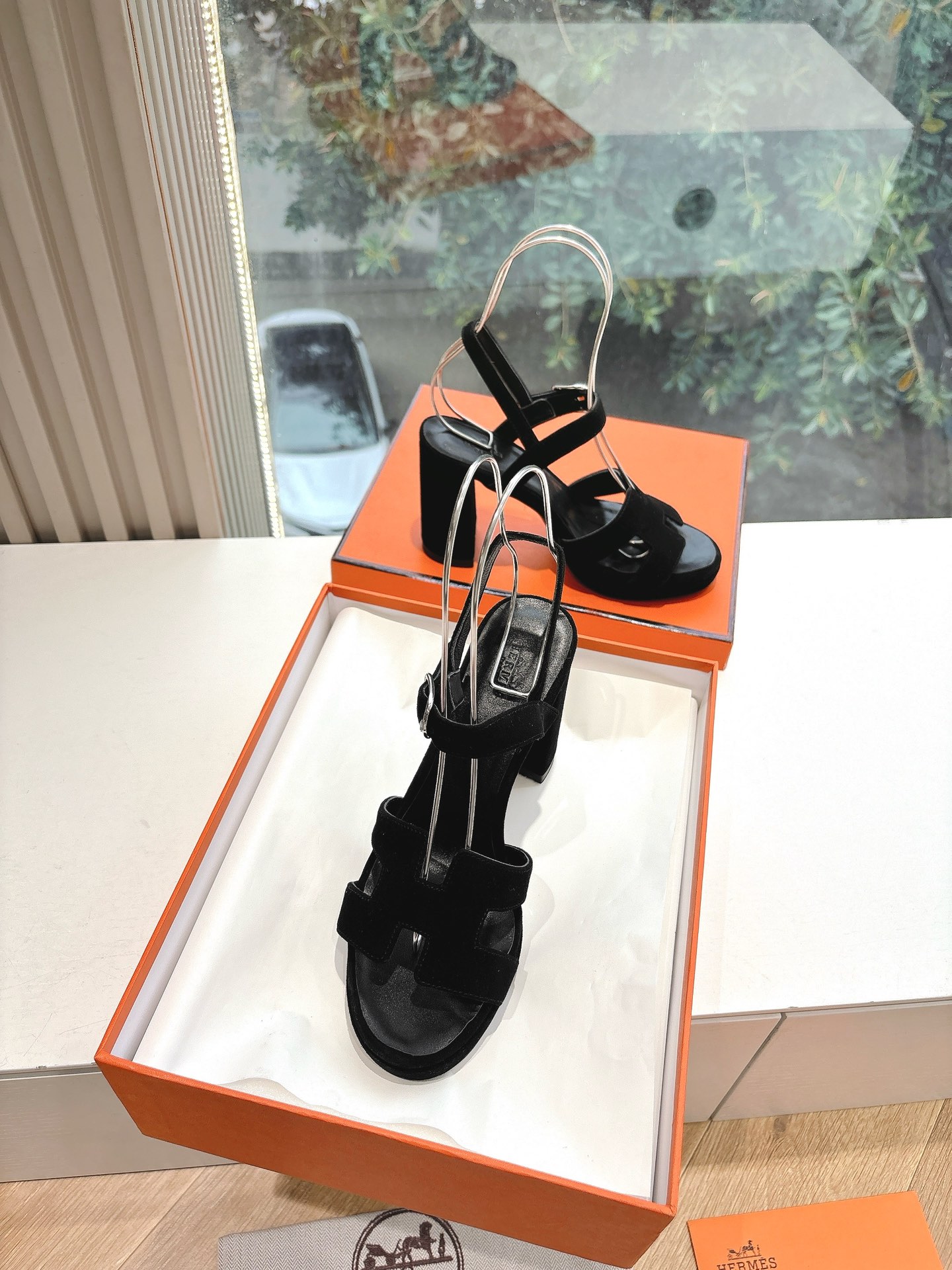 🌾所见即所得G038代购级别所见即所HERMES爱马仕| 2026 𝐬𝐬最新款大H厚底凉鞋经典款踩云脚感