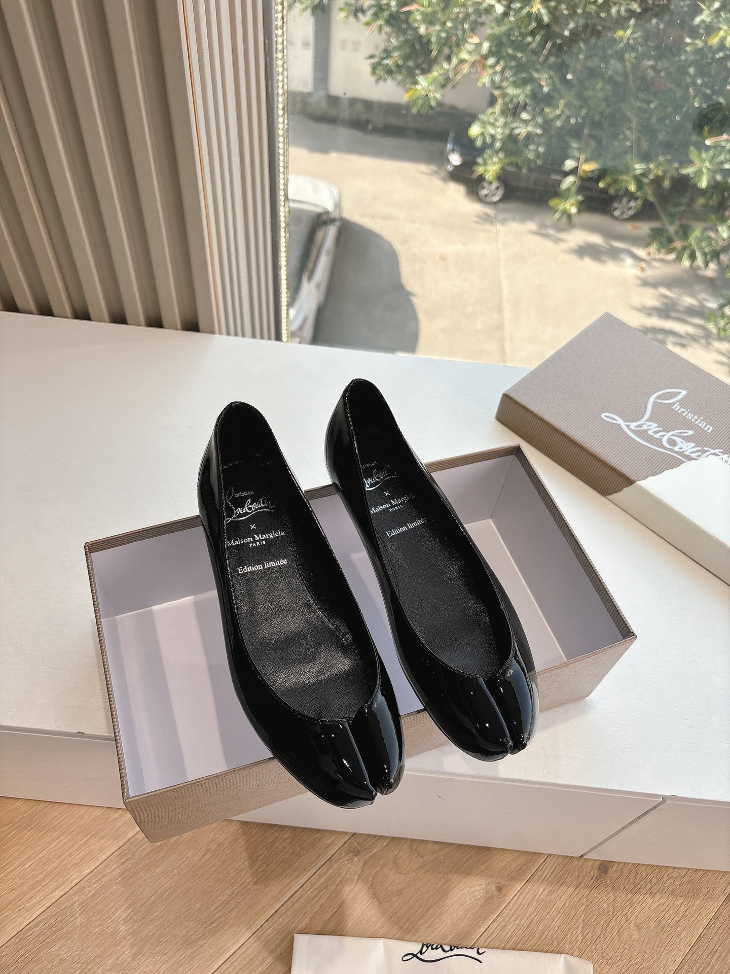 Exaggerated Beauty: Christian Louboutin & Maison Margiela Two-Headed Ballet Shoes