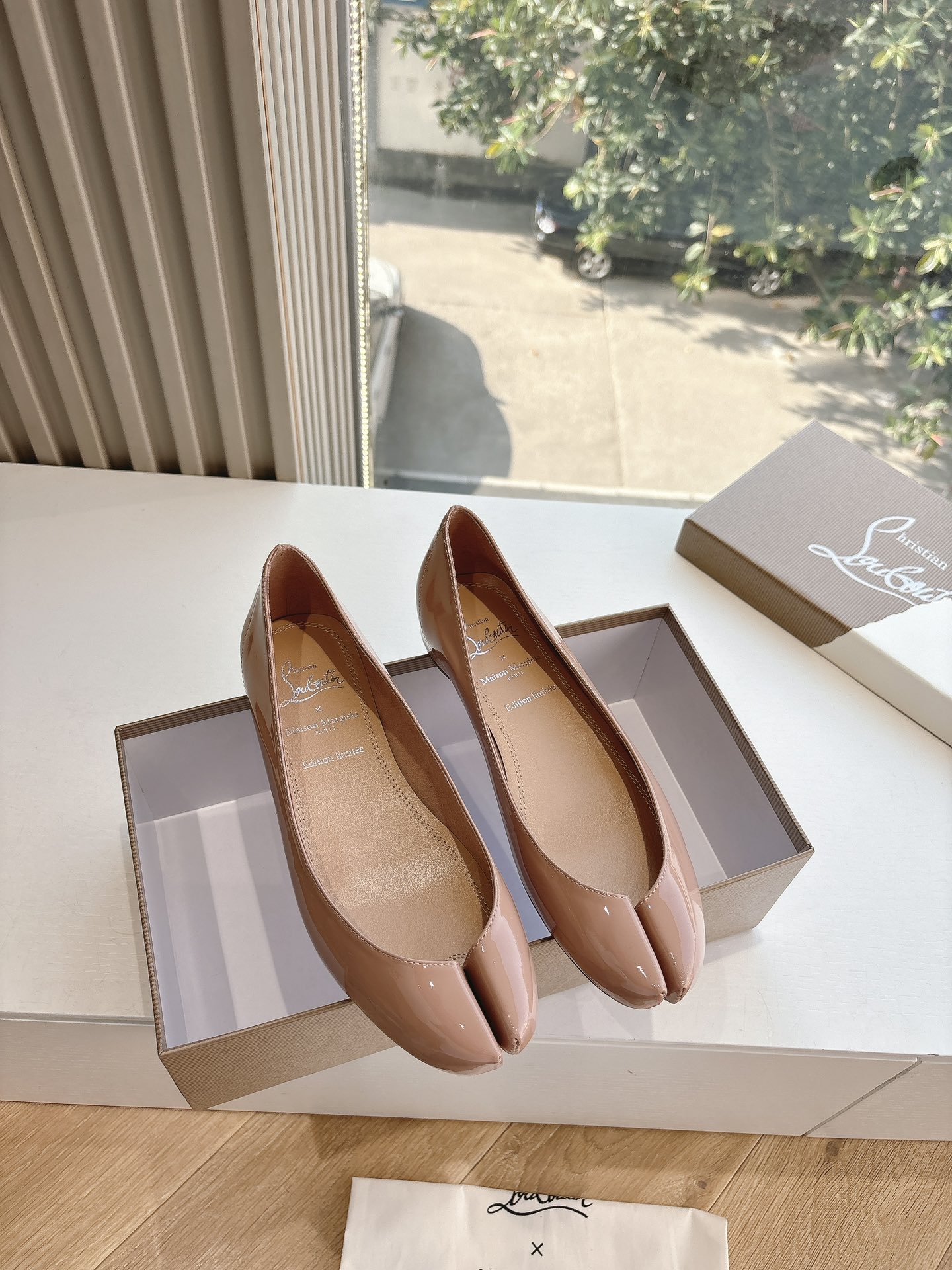 Christian Louboutin & Maison Margiela Red Toe Ballet Shoes Review