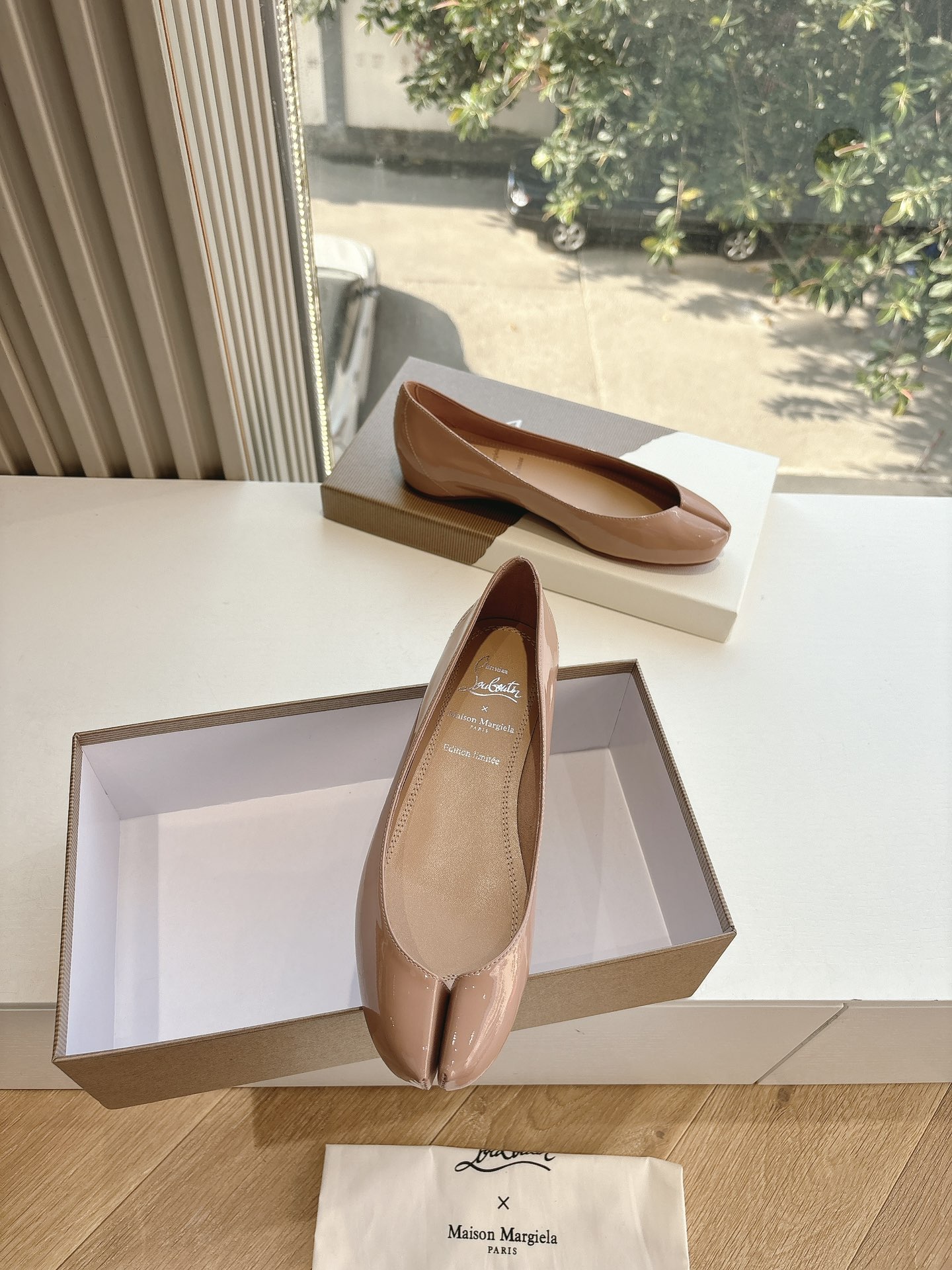 Christian Louboutin & Maison Margiela Red Toe Ballet Shoes Review - 图片 2