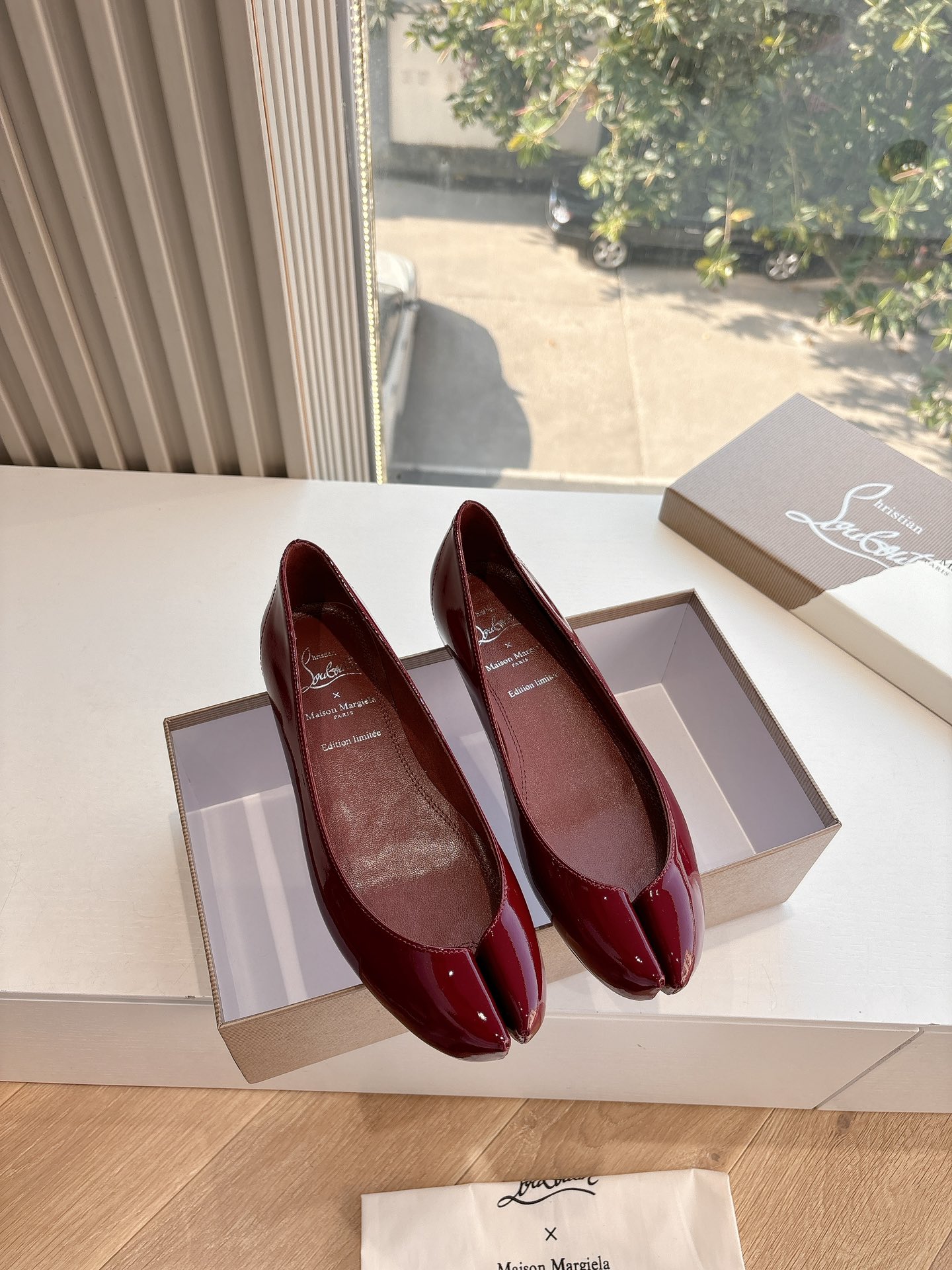Review: Christian Louboutin & Maison Margiela’s Unique Two-Headed Ballet Shoe