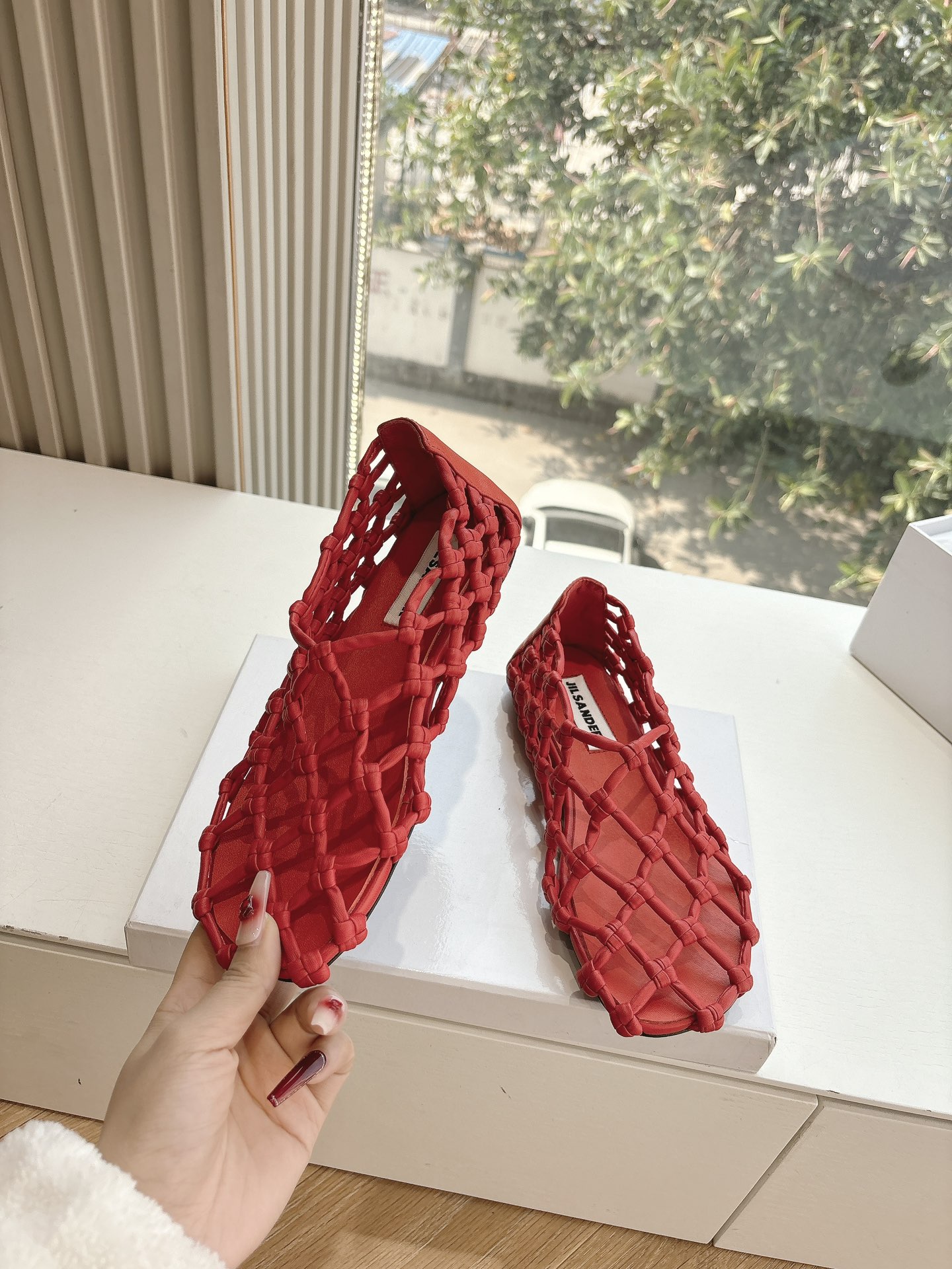 Summer Atmosphere Shoes: Soft Cow Skin, Comfortable Sheep Inside, Real-Skinned Soles. - 图片 5