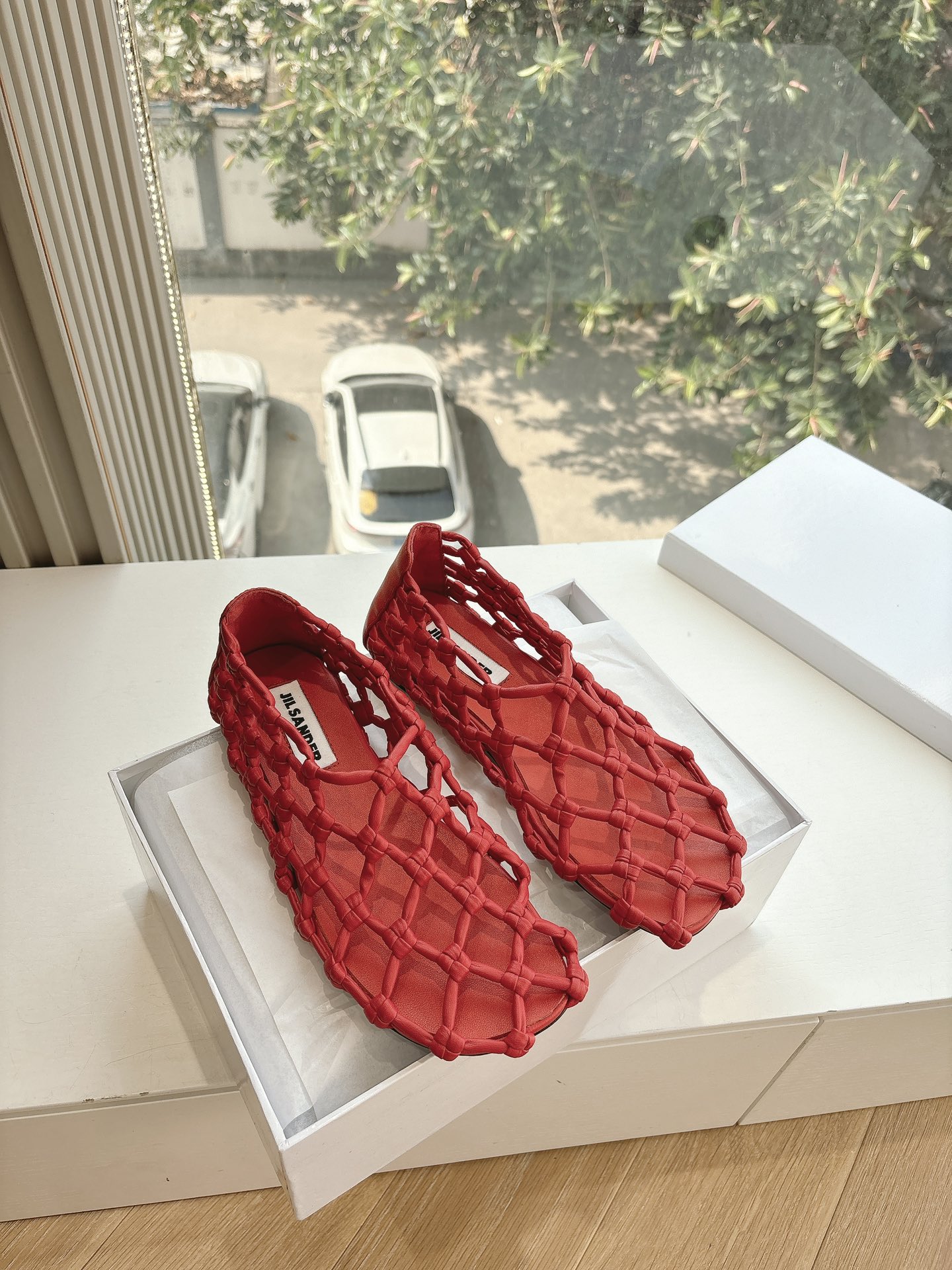 Summer Atmosphere Shoes: Soft Cow Skin, Comfortable Sheep Inside, Real-Skinned Soles.