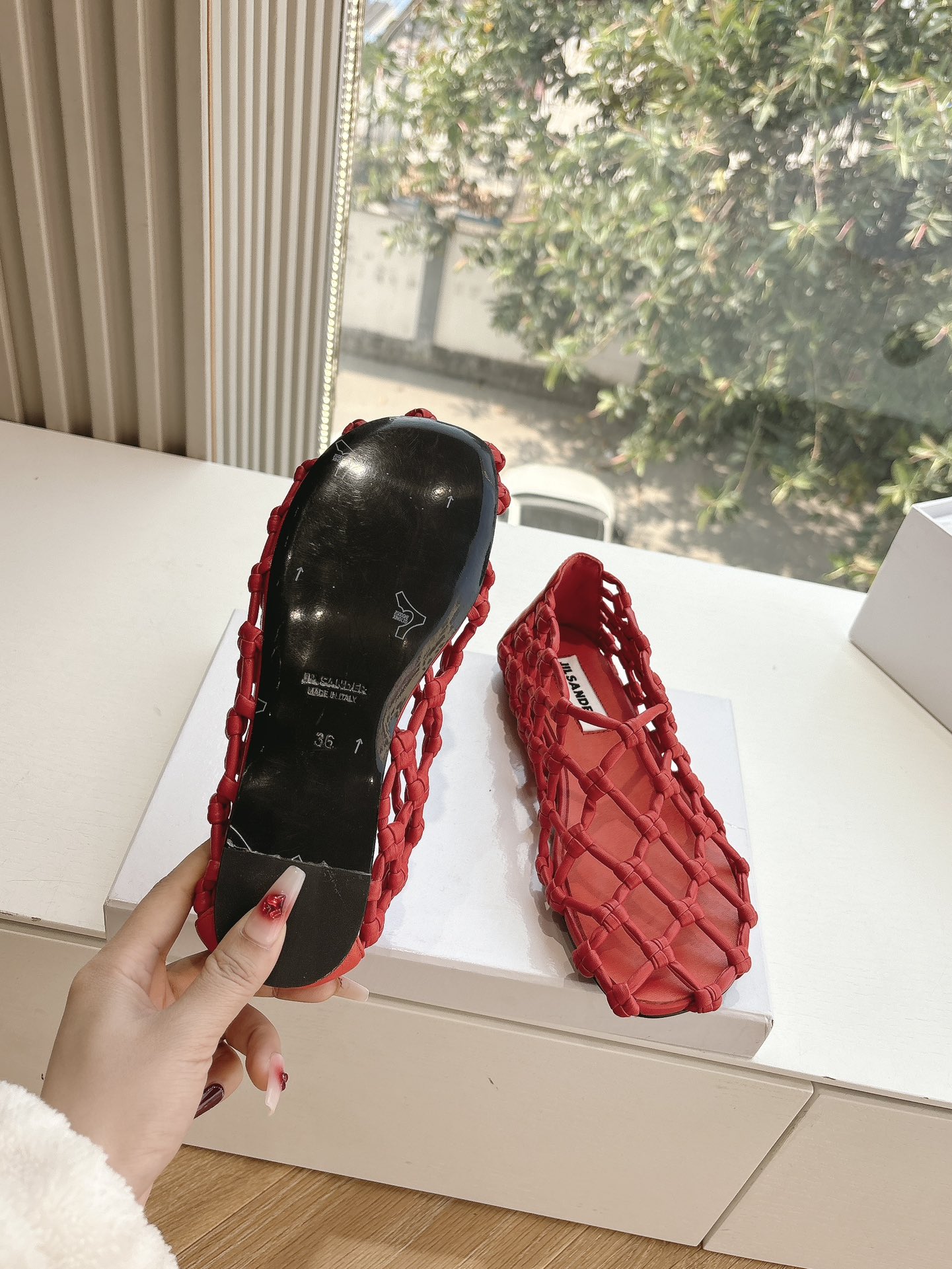 Summer Atmosphere Shoes: Soft Cow Skin, Comfortable Sheep Inside, Real-Skinned Soles. - 图片 6