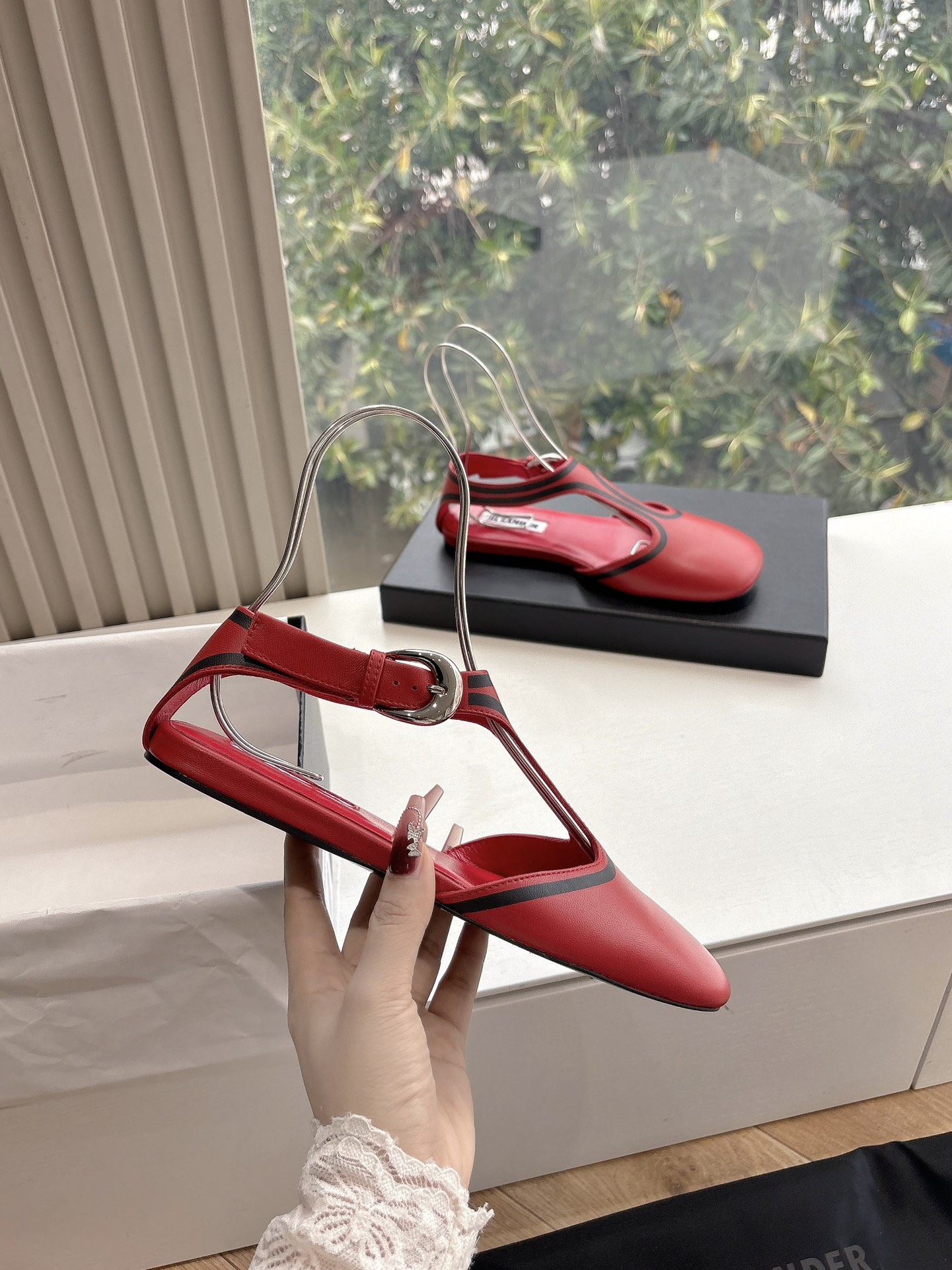 New Design Mary Jane Shoe G126: Summer Must-Have in Soft Cow Skin - 图片 3