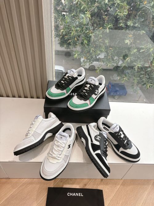 Chanel 25C Early Spring Vacation New Shoe Type Sneakers Casual shoes