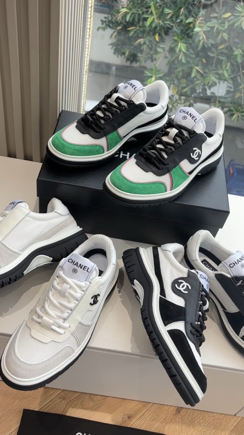Chanel 25C Resort Casual Sneakers Comfortable & Stylish, Multiple Colors 1 Chanel 25C Resort Casual Sneakers Comfortable & Stylish, Multiple Colors