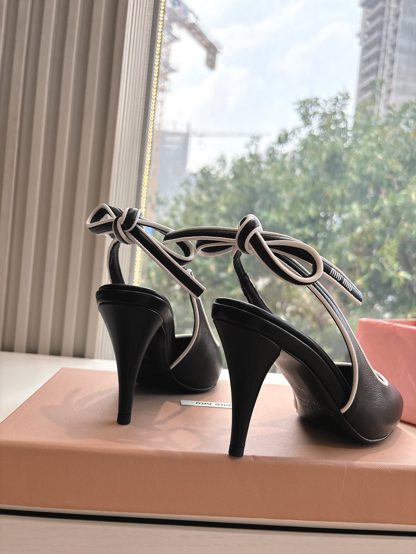 Miu Miu Leather High Heels: Elegant & Comfortable, Sizes 35-39 10 i1745418495 4487 0