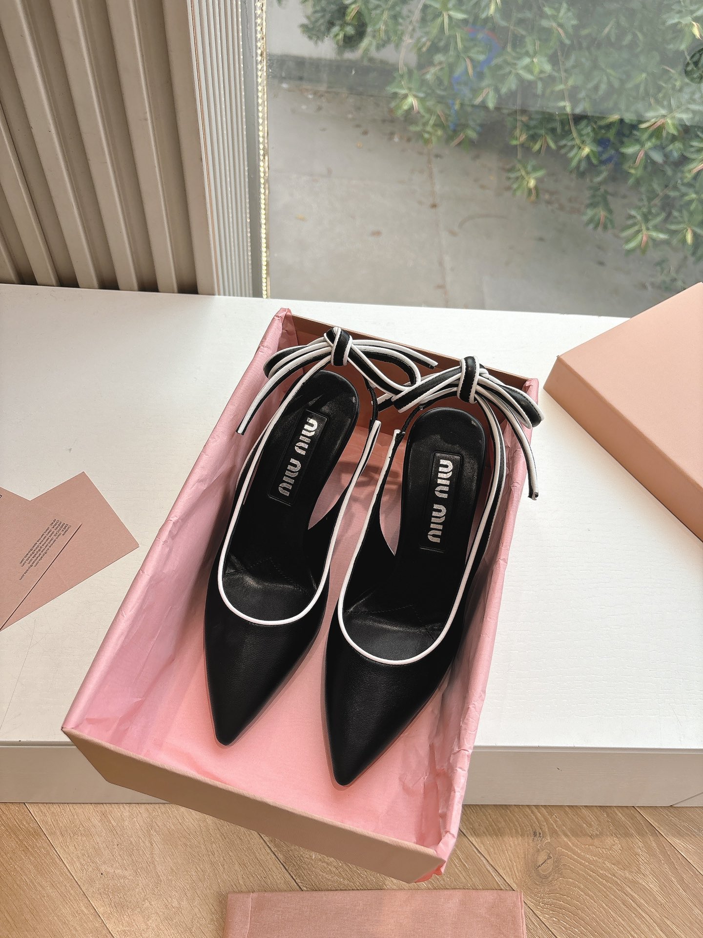 Miu Miu Leather High Heels: Elegant & Comfortable, Sizes 35-39 2 i1745418495 6343 4