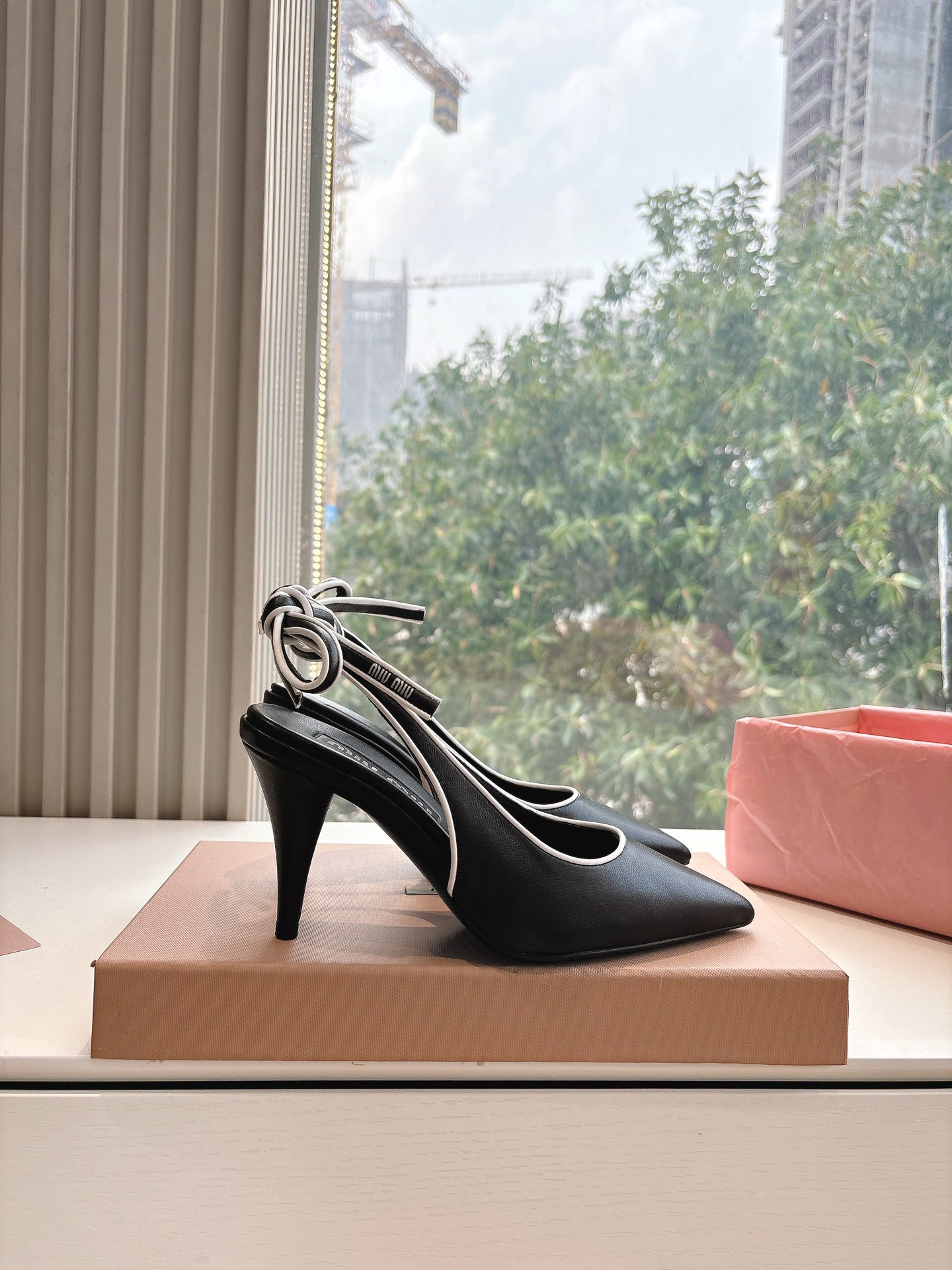 Miu Miu Leather High Heels: Elegant & Comfortable, Sizes 35-39 8 i1745418495 8287 2