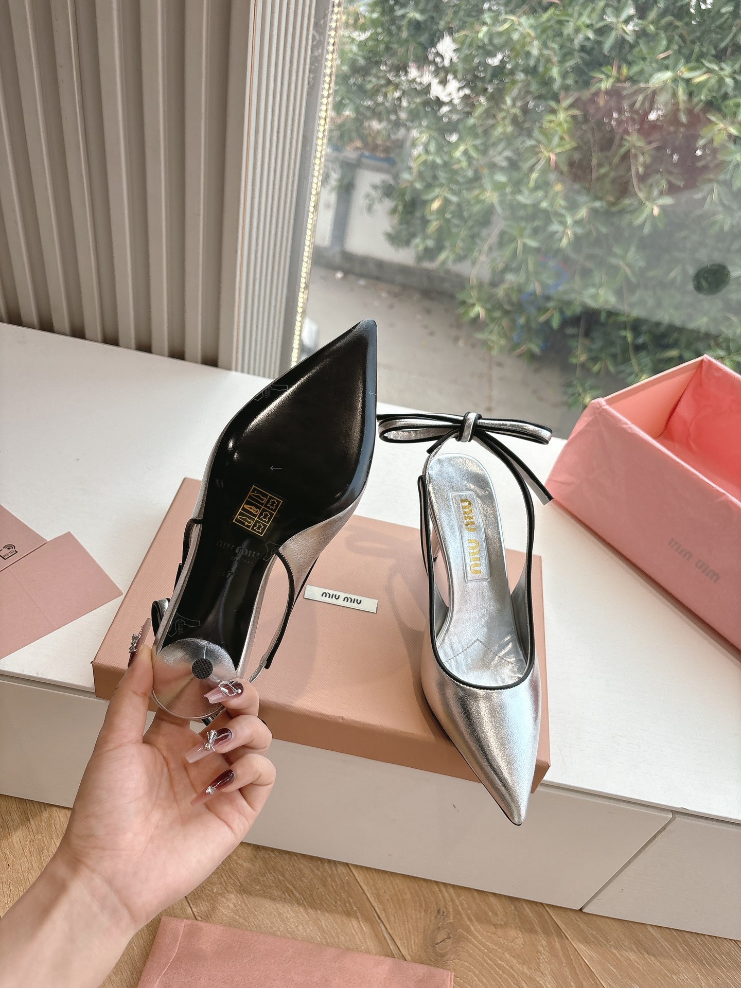 Miu Miu Leather High Heels: Elegant & Comfortable, Size 35-39 7 i1745418538 132 1