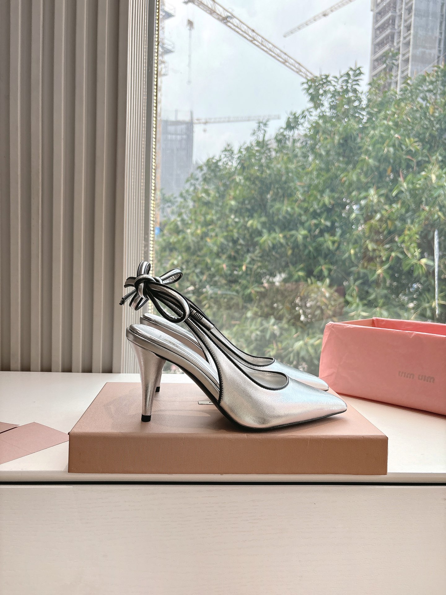Miu Miu Leather High Heels: Elegant & Comfortable, Size 35-39 8 i1745418538 4708 3