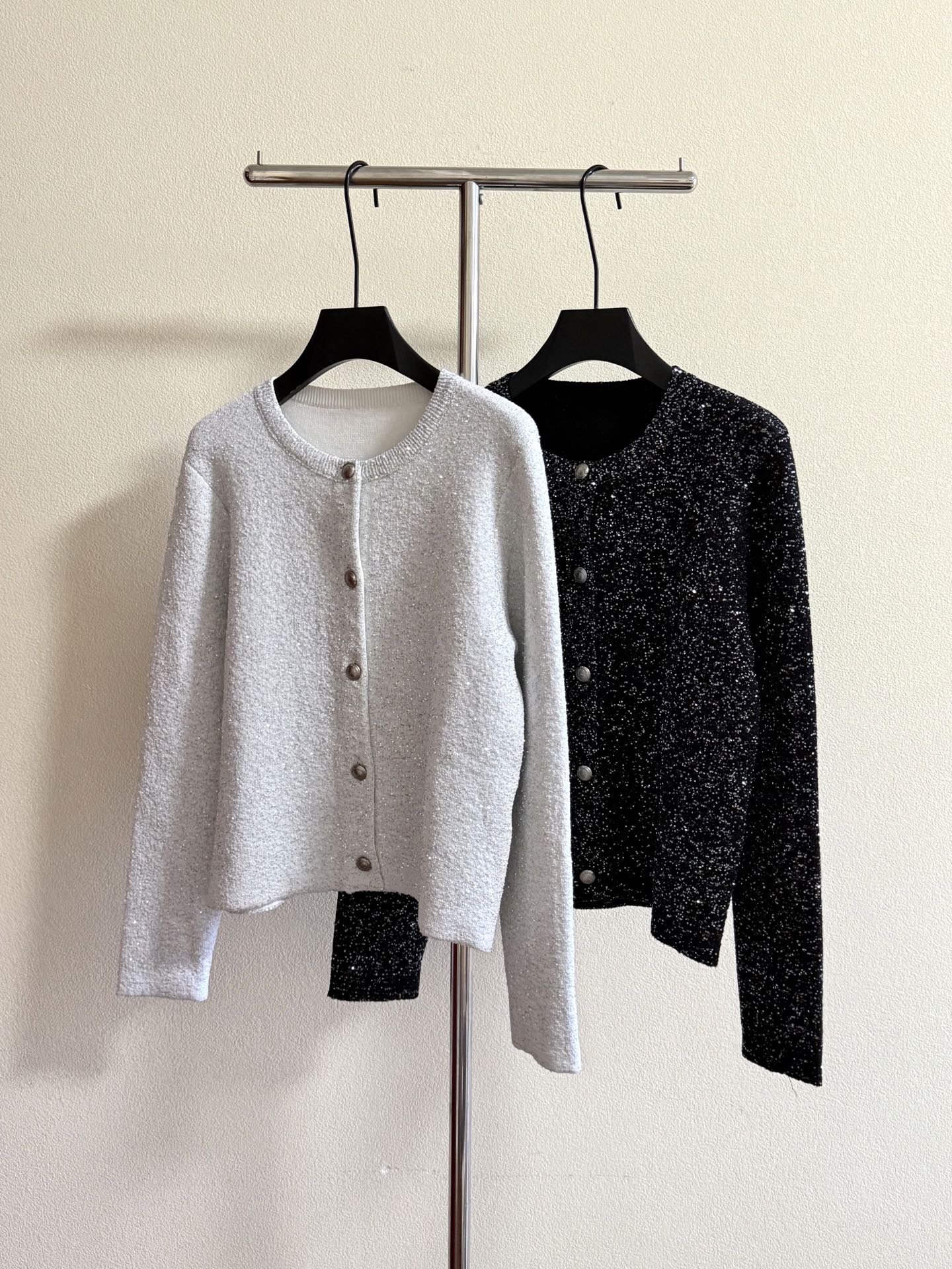 Sparkle Button Cardigan