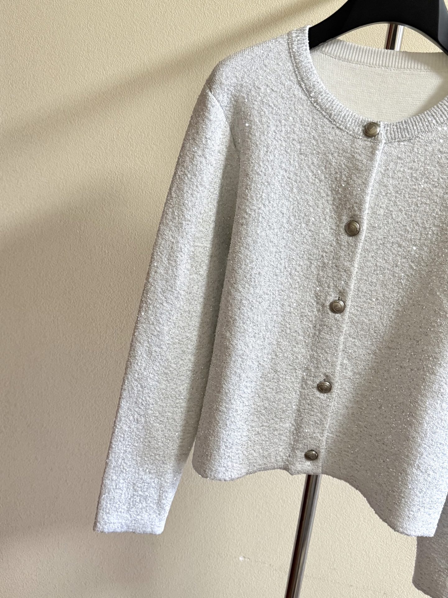 Sparkle Button Cardigan