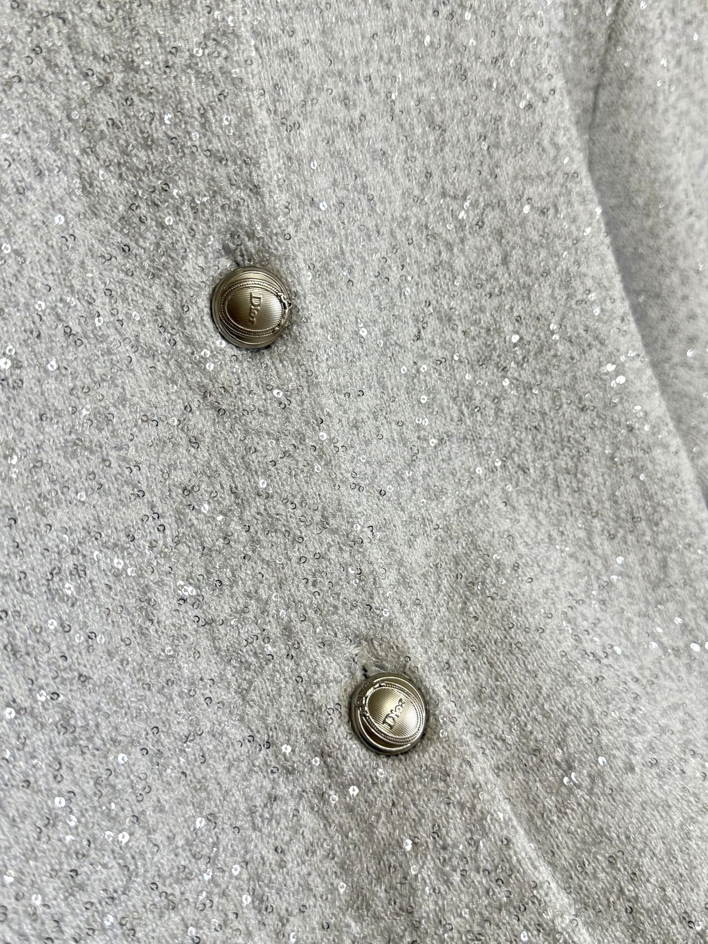 Sparkle Button Cardigan