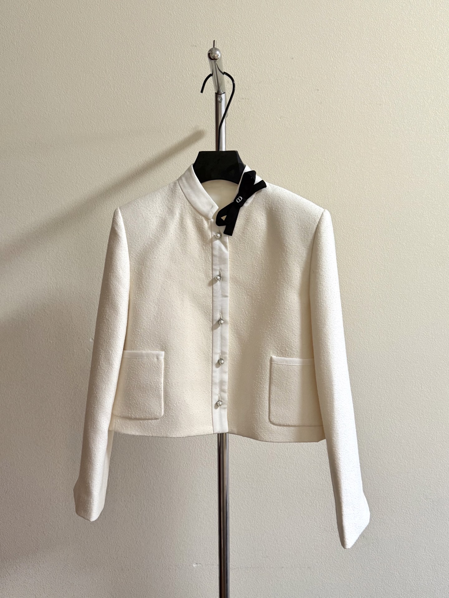 Dior Cream Patch Pocket Jacket