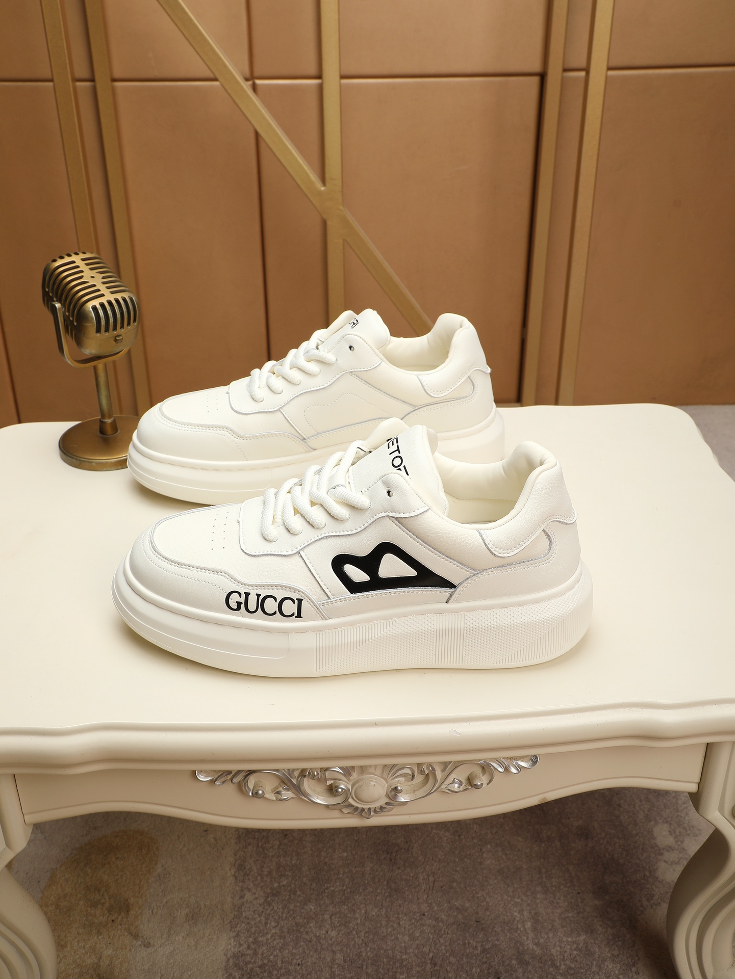 Gucci Scarpe Sneaker Uomini Pelle bovina Collezione Primavera/Autunno Casual