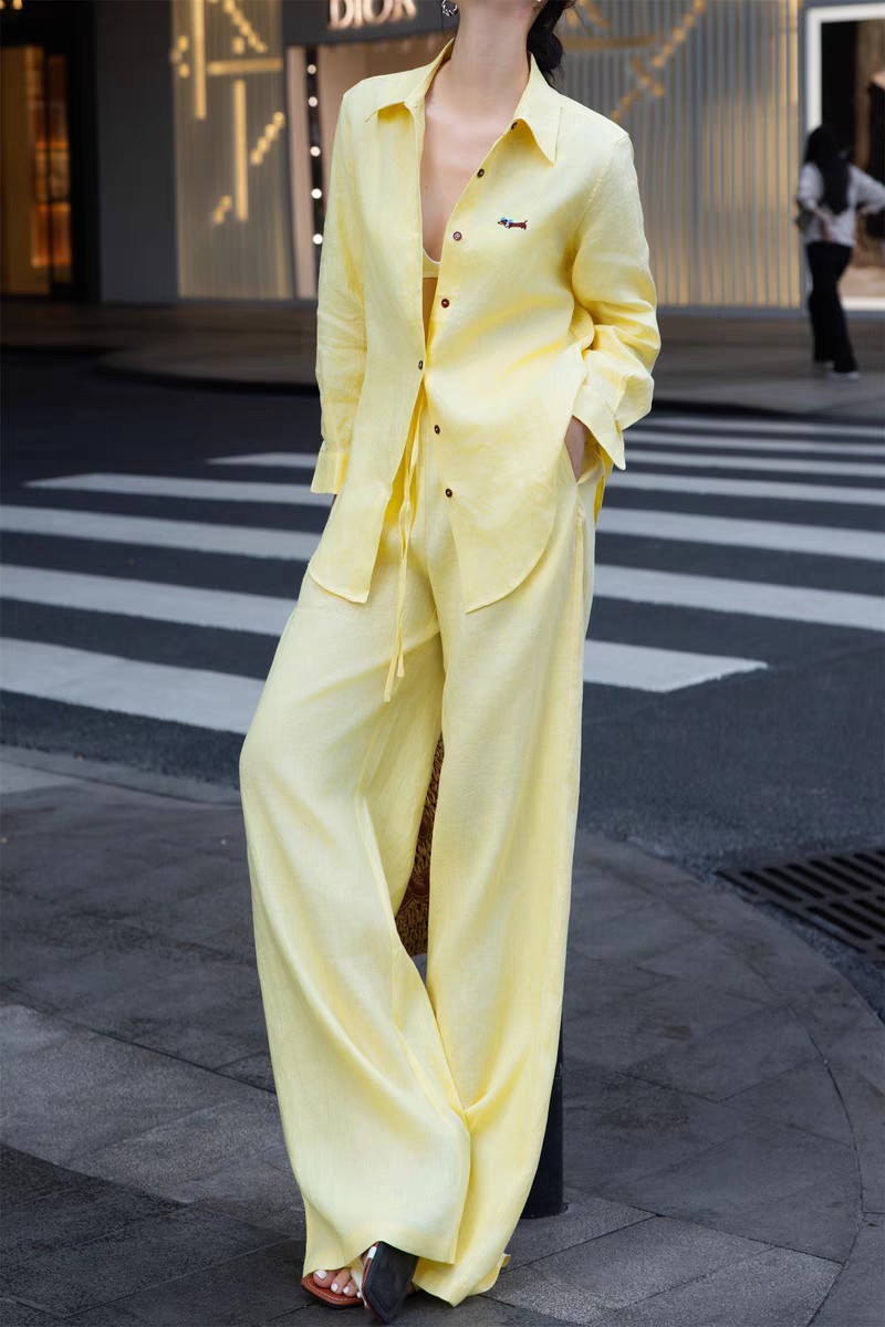 High-Quality Female Summer Suit and Linen Shirt Support for Jane - 图片 5