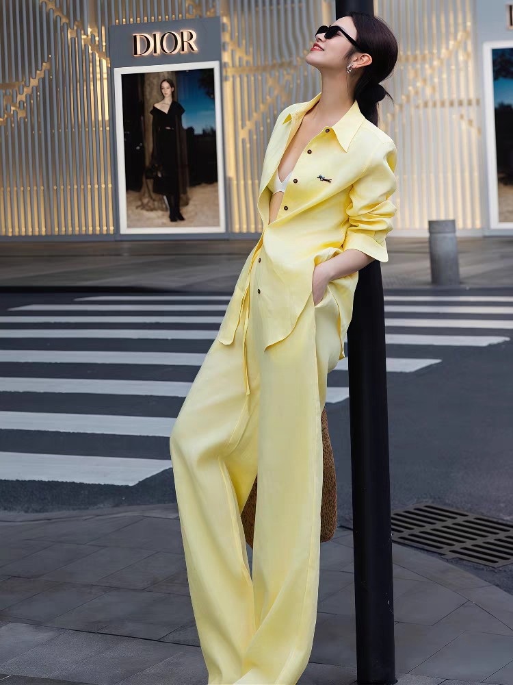 High-Quality Female Summer Suit and Linen Shirt Support for Jane - 图片 7