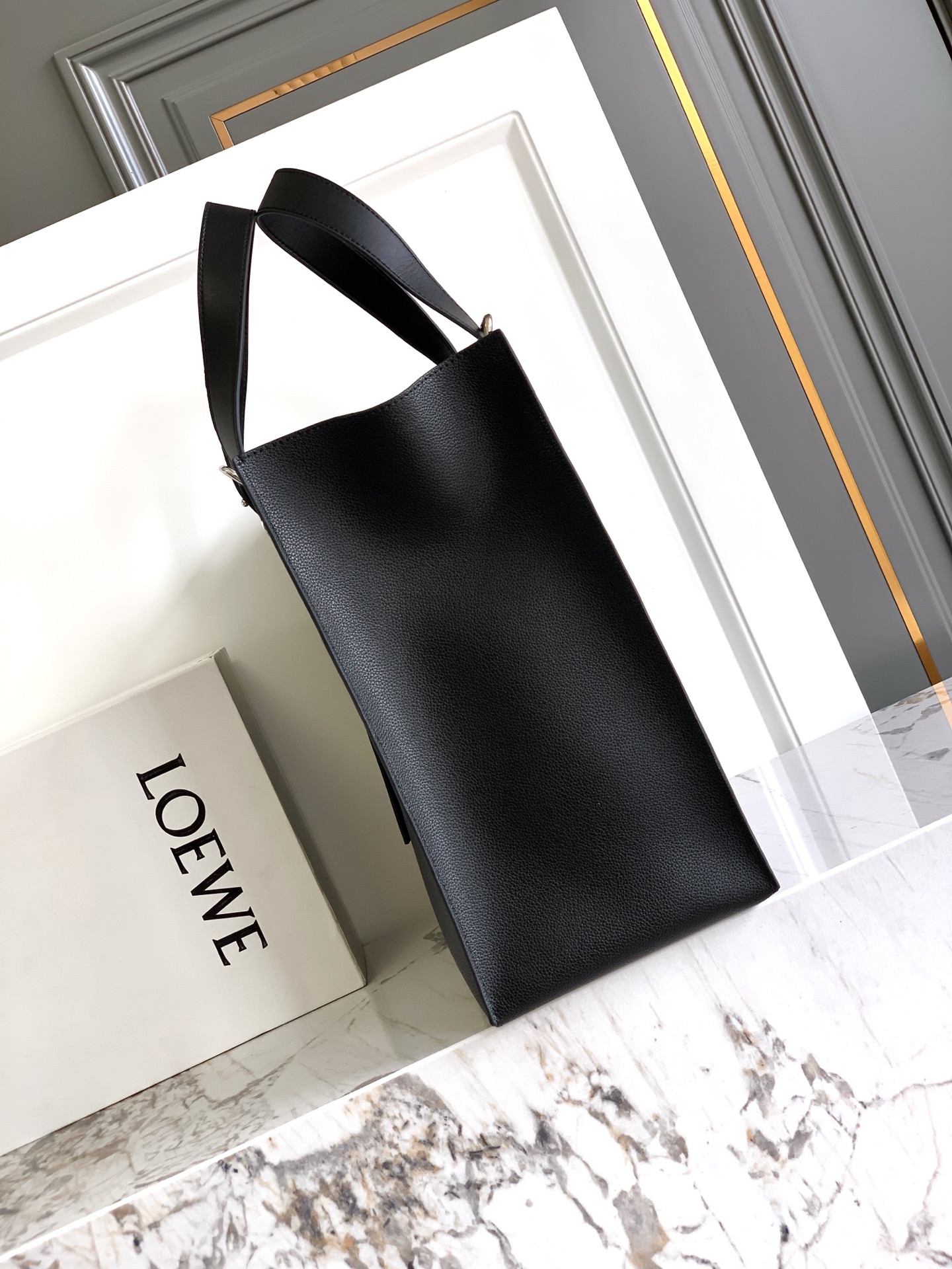 Loewe Loewe Buckle Tote手袋 黑色
