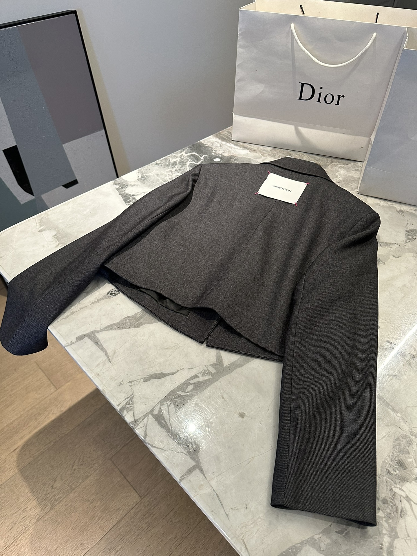 High-end MM6 Magella Women’s Suit with Exclusive Logo: High-Quality Fall Design - 图片 8