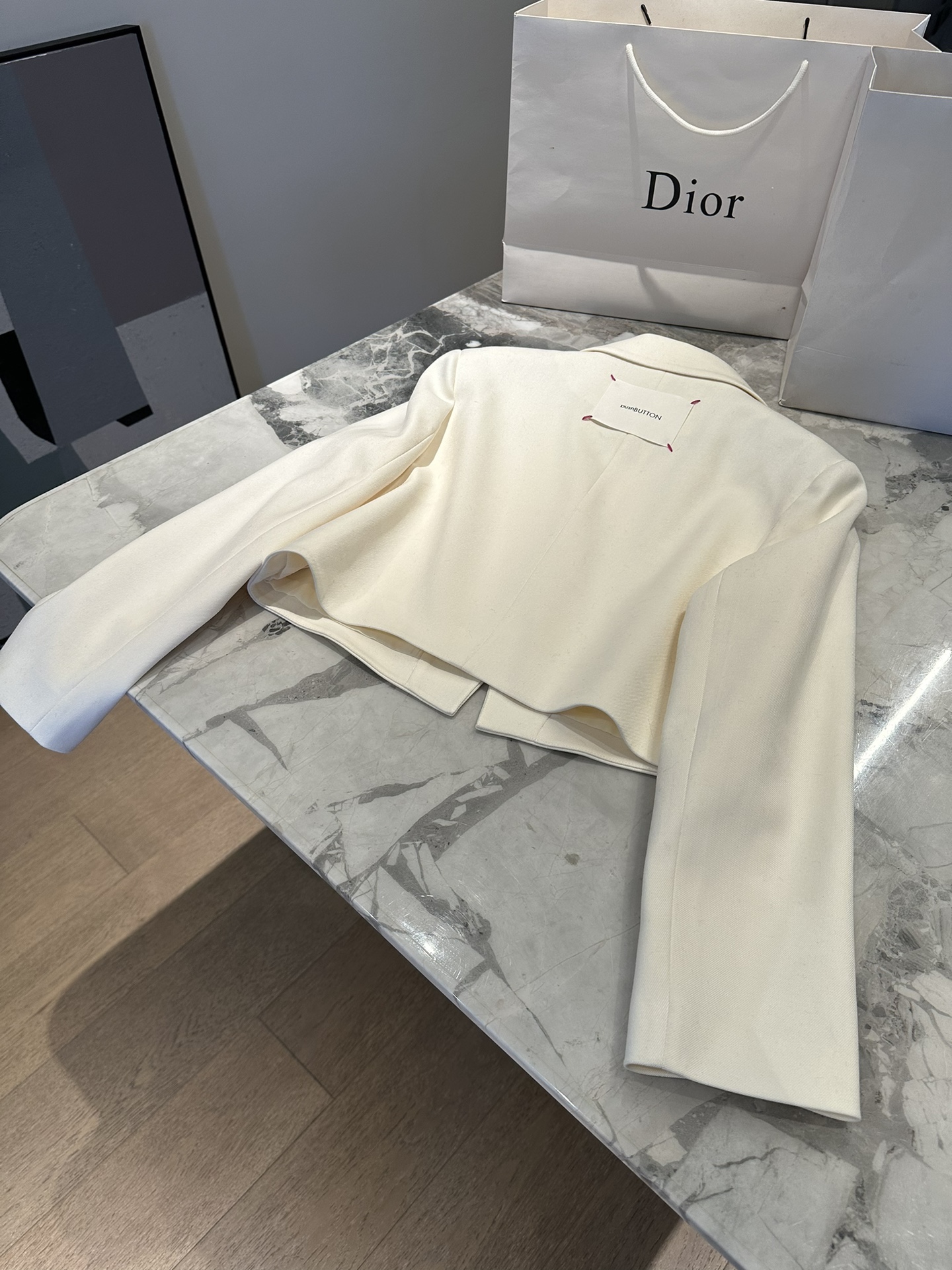 High-end Women’s Wool Suit with Dustproof Bag and Exclusive English Logo - 图片 8