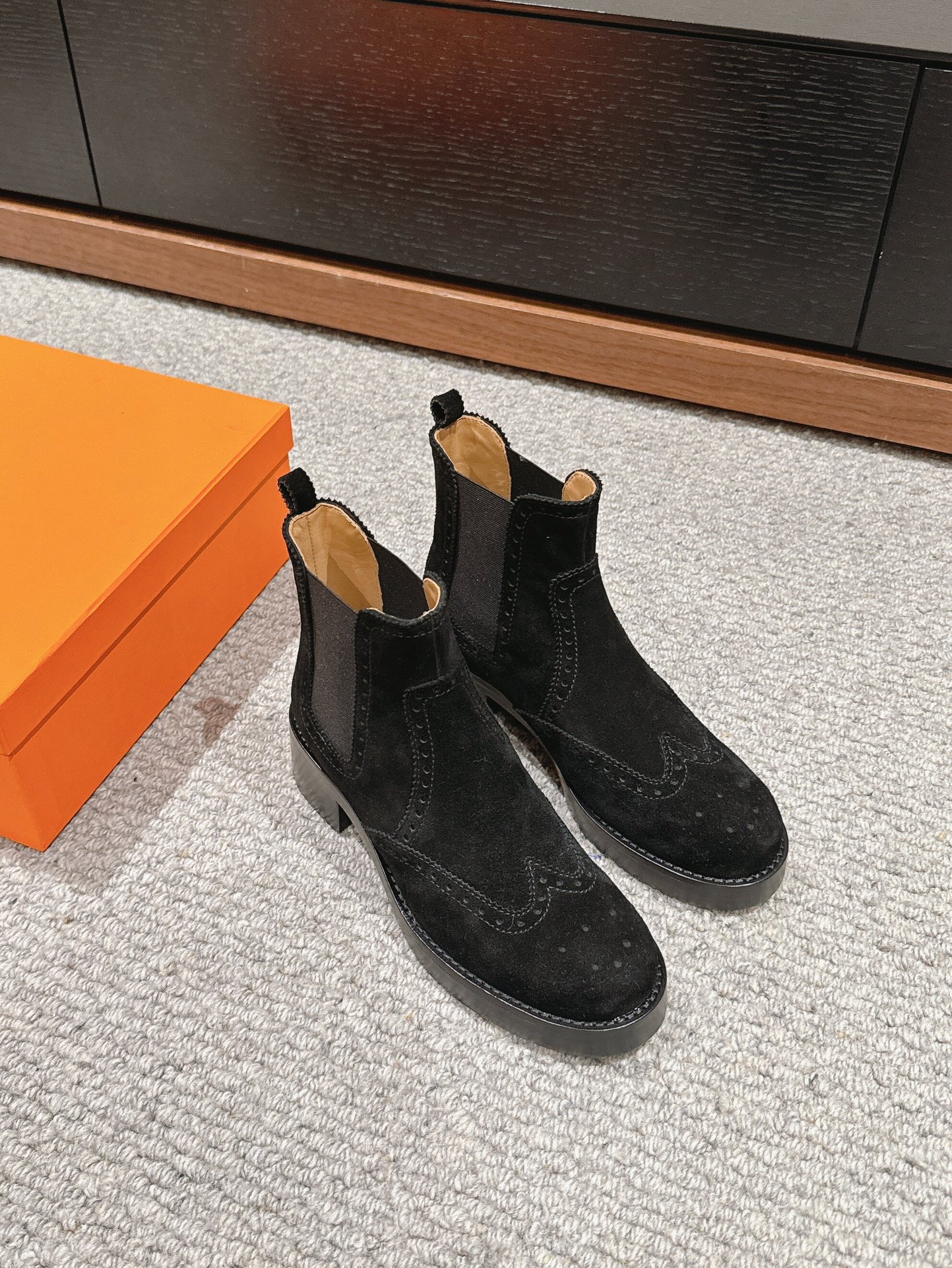 Hermes Short Boots Cowhide Fall/Winter Collection