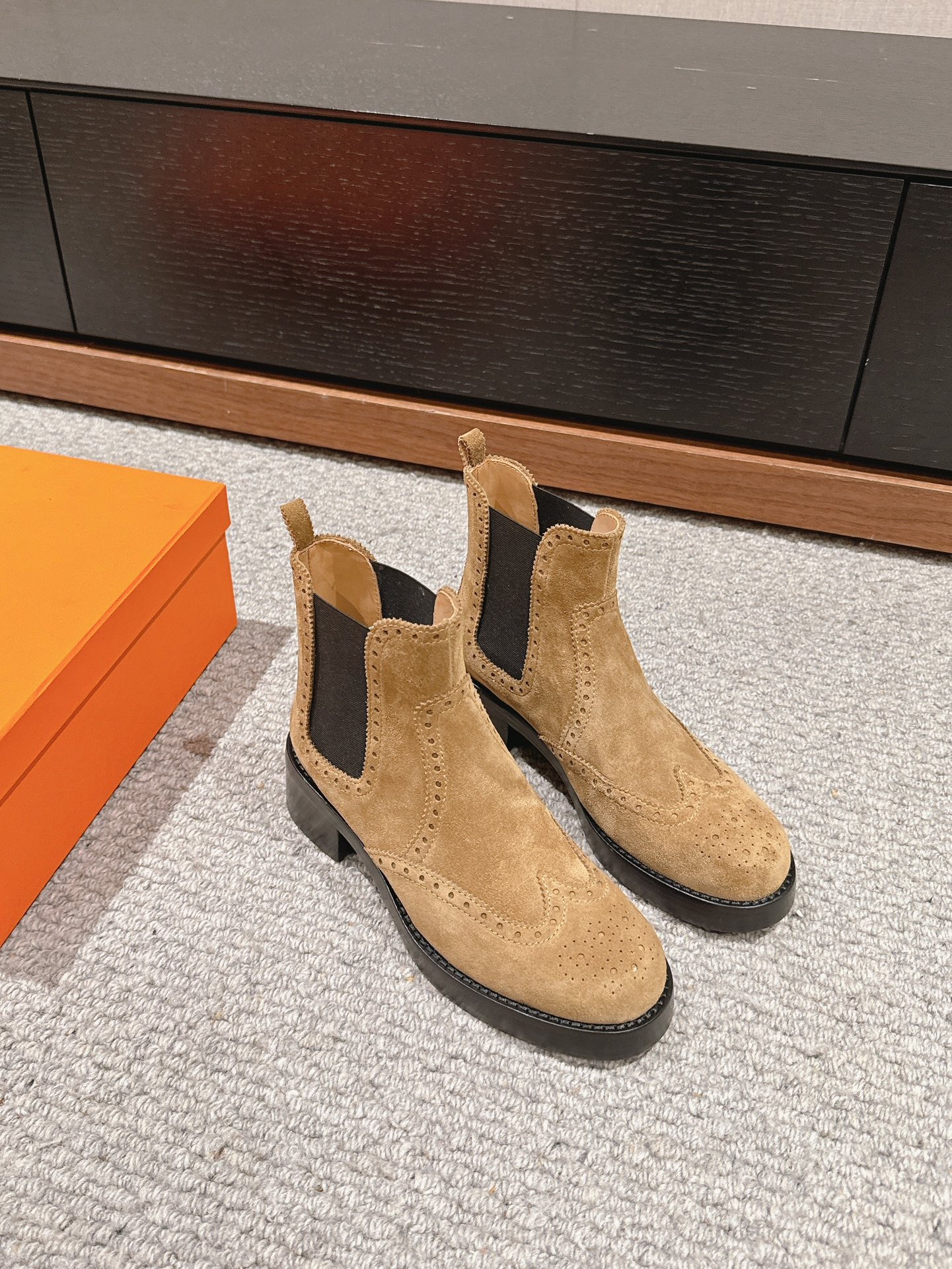 Hermes Short Boots Cowhide Fall/Winter Collection