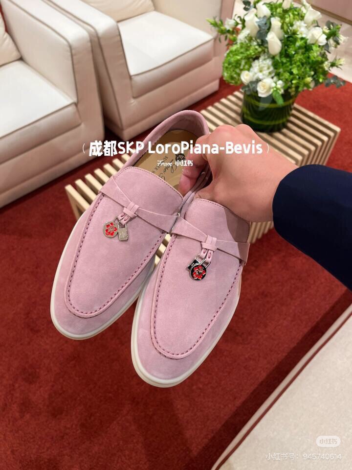 🌾G219专柜原单品质所见即所得Loro Pian*经典爆款出品lp顶级版本 英伦流苏平底乐福鞋原来这就