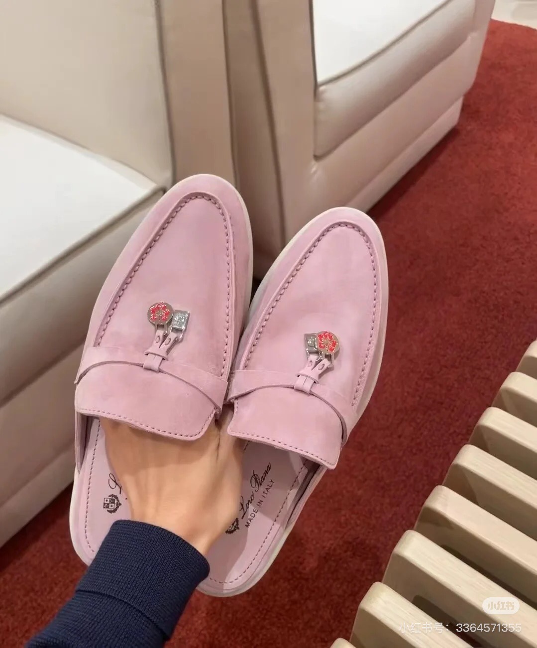 🌾G219专柜原单品质所见即所得Loro Pian*经典爆款出品lp顶级版本 英伦流苏平底乐福鞋原来这就