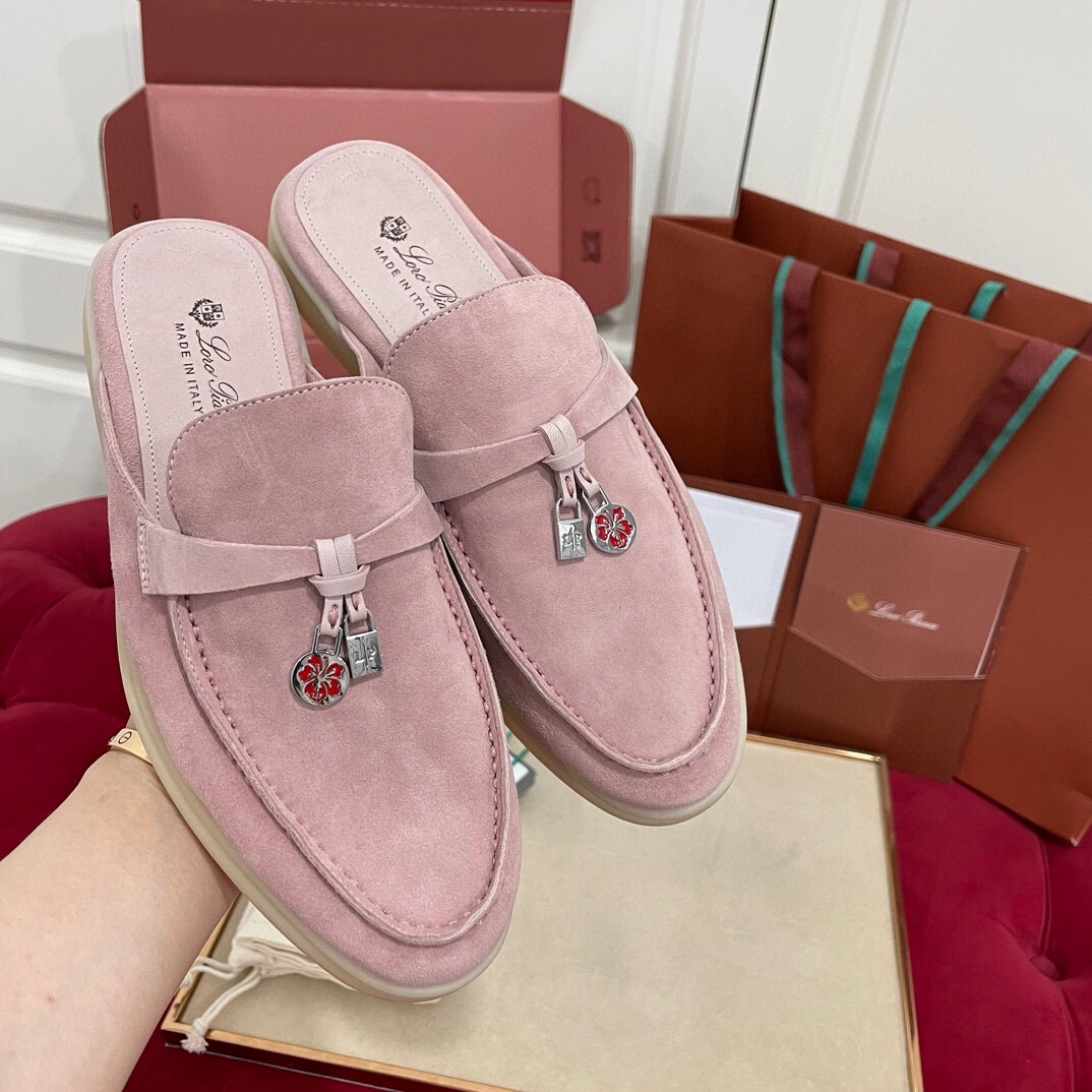 🌾G219专柜原单品质所见即所得Loro Pian*经典爆款出品lp顶级版本 英伦流苏平底乐福鞋原来这就