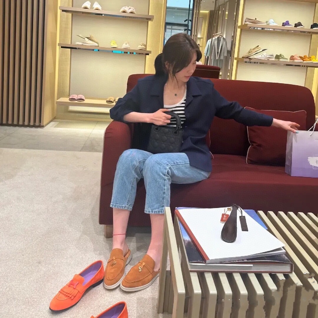 NO:888427,Blogger matching demonstration - loafers, loafers19860909博主搭配示范-,乐福鞋单鞋,loafers,Women's Shoes