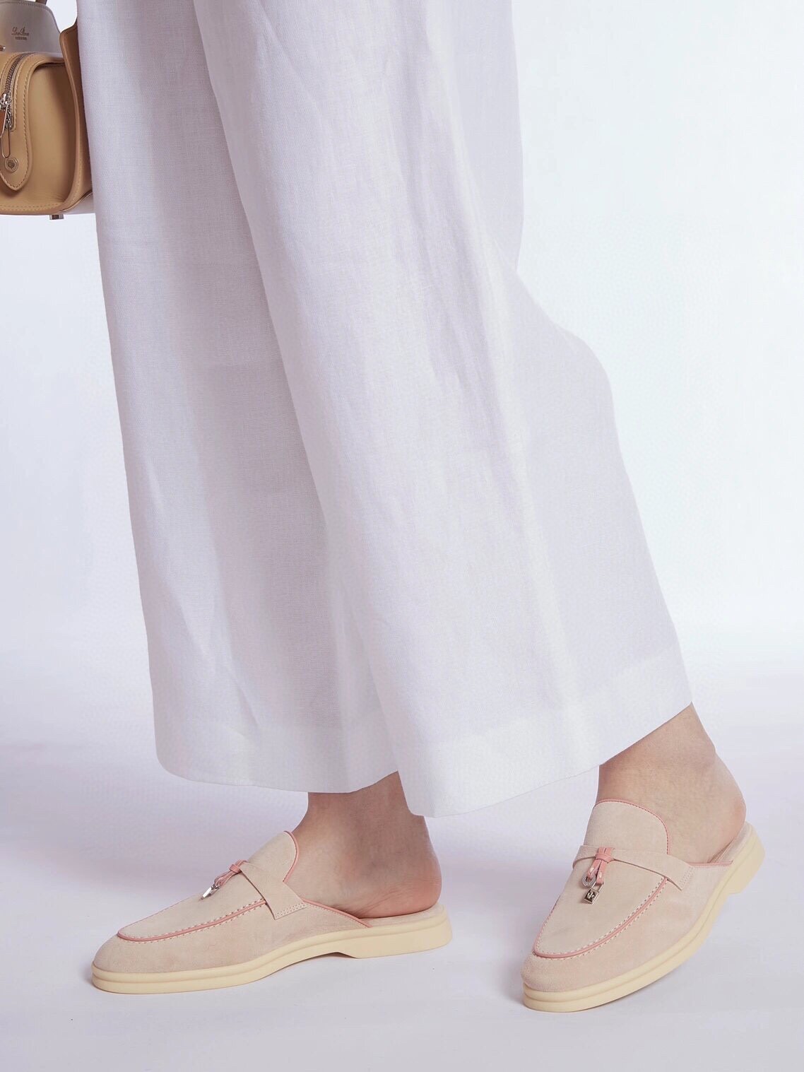 🌾G219专柜原单品质所见即所得Loro Pian*经典爆款出品lp顶级版本 英伦流苏平底乐福鞋原来这就