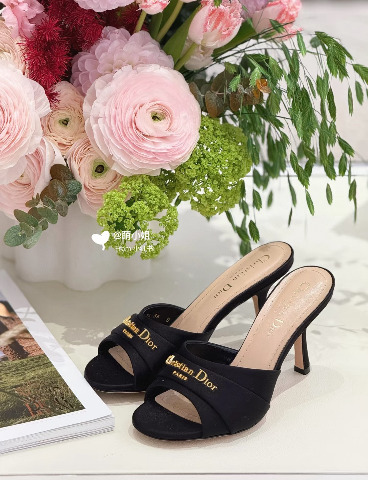 NO:404553,【Same style on the official website】, high heels, slippers, high heels, slippers19860909【官网同款】,高跟鞋拖鞋,high heels,slippers,Women's Shoes