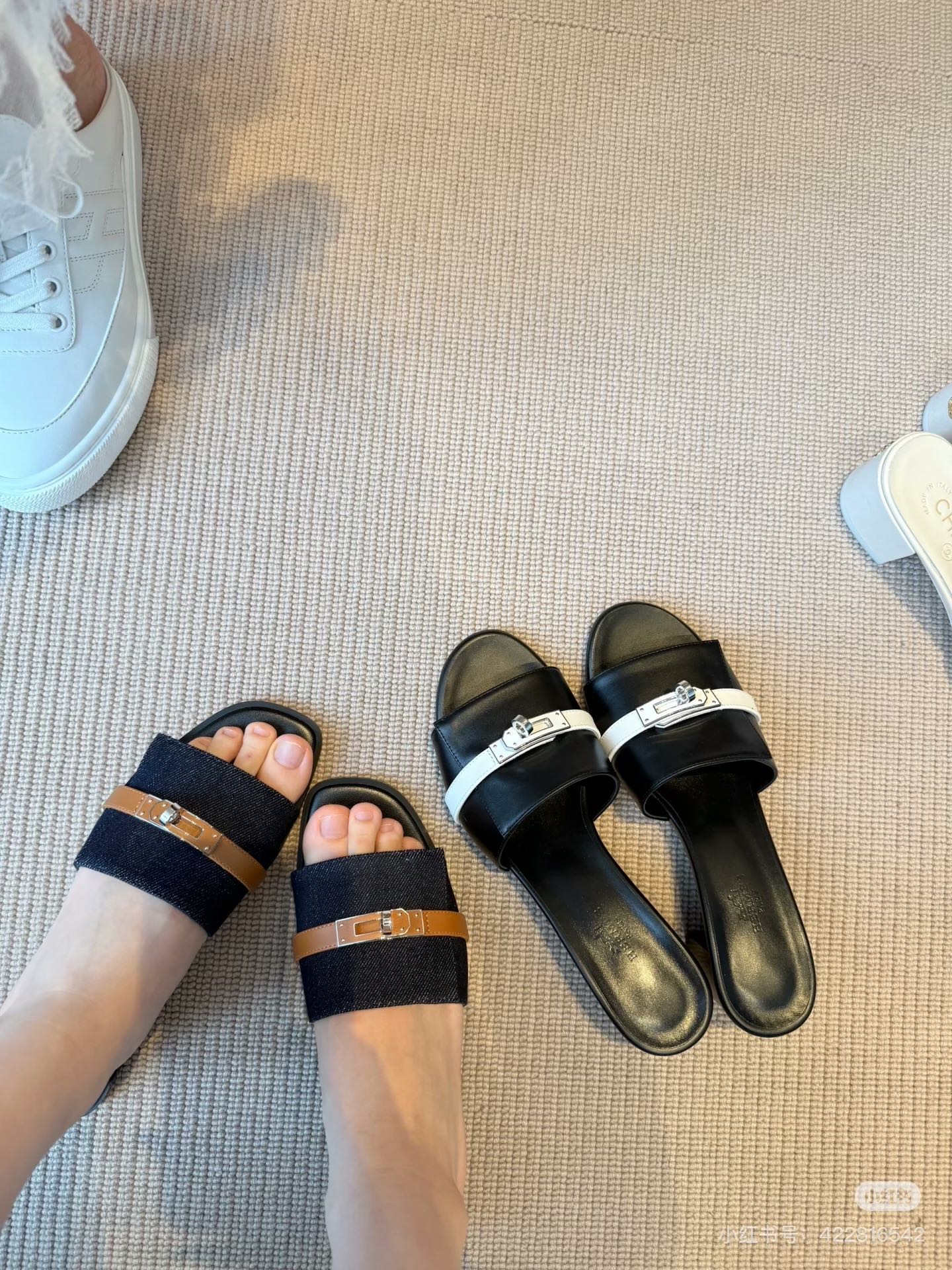 NO:414114,Hermes25ss new colors, slippers, hermes, slippers19860909Hermes25ss新色,拖鞋,hermes,slippers,Women's Shoes