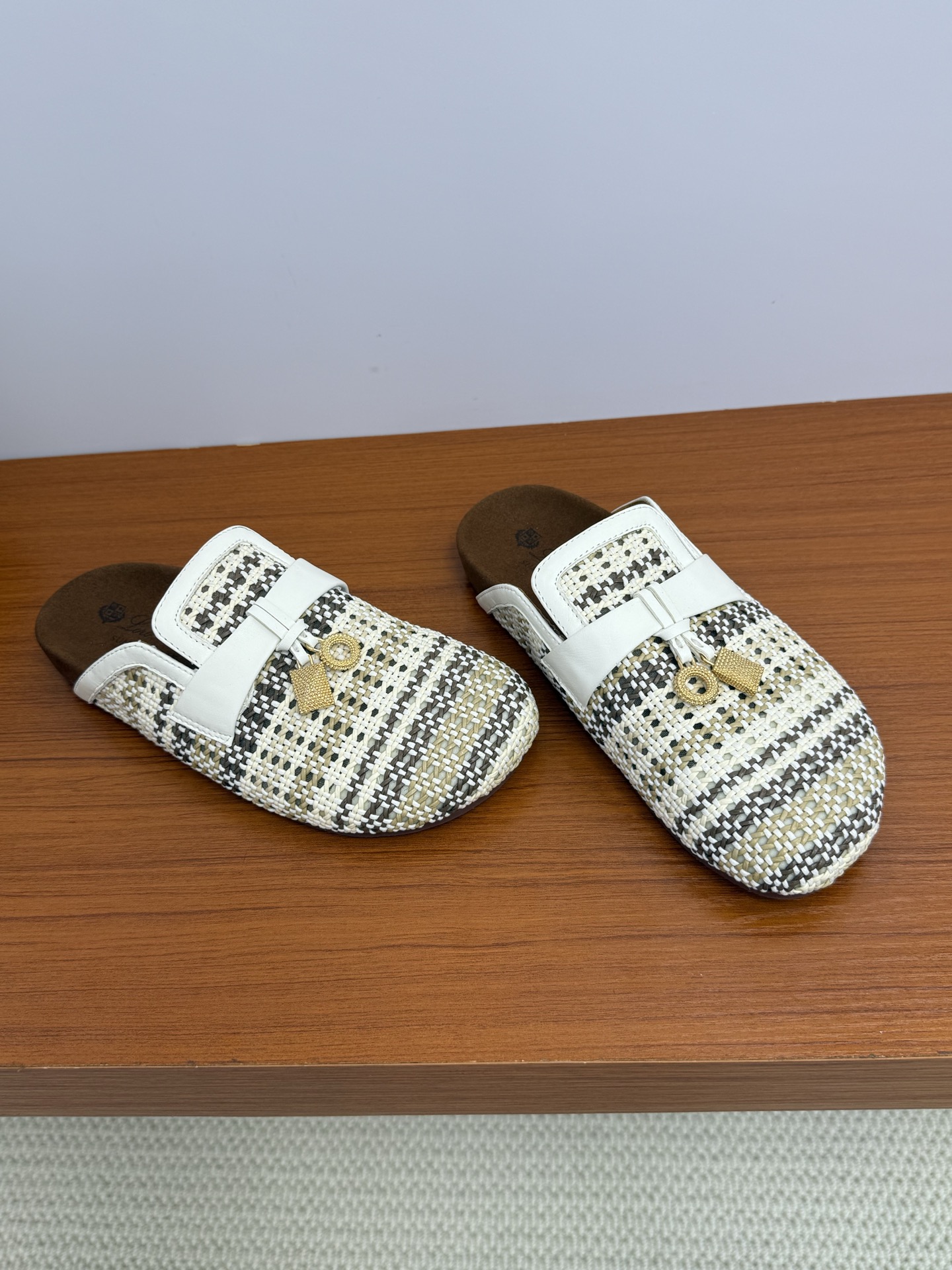 Loro Piana Woven Leather Mules - Stylish & Comfortable Summer Slides 9 i1750227828899 7882 0 8