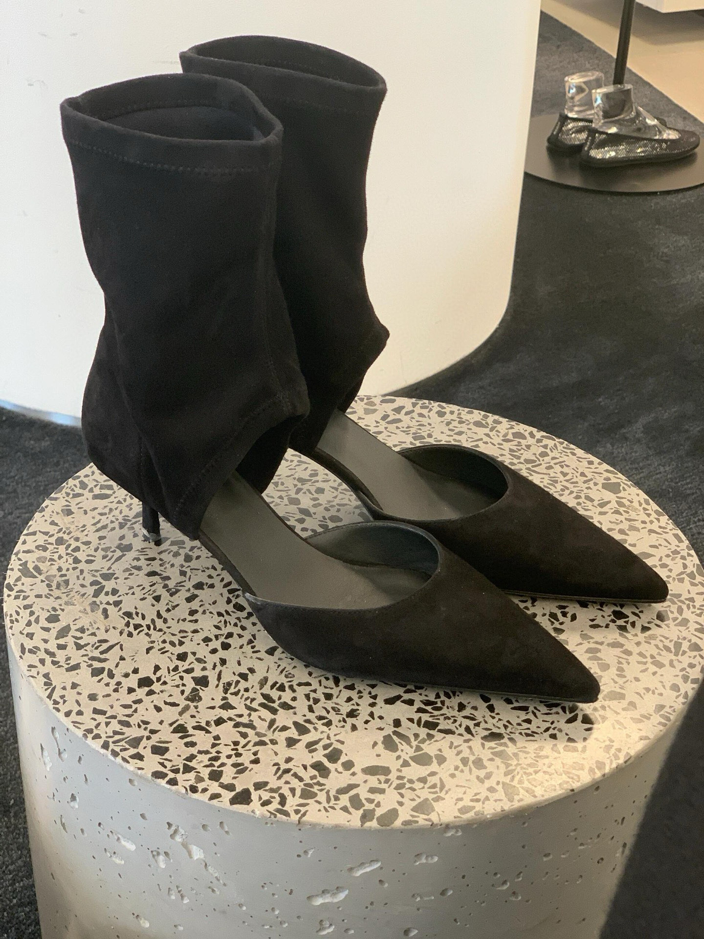 NO:443324,Alaiya early autumn new pointed toe slim feet boots, boots, boots19860909阿莱亚 早秋新款尖头瘦脚神靴,靴子,boots,Women's Shoes