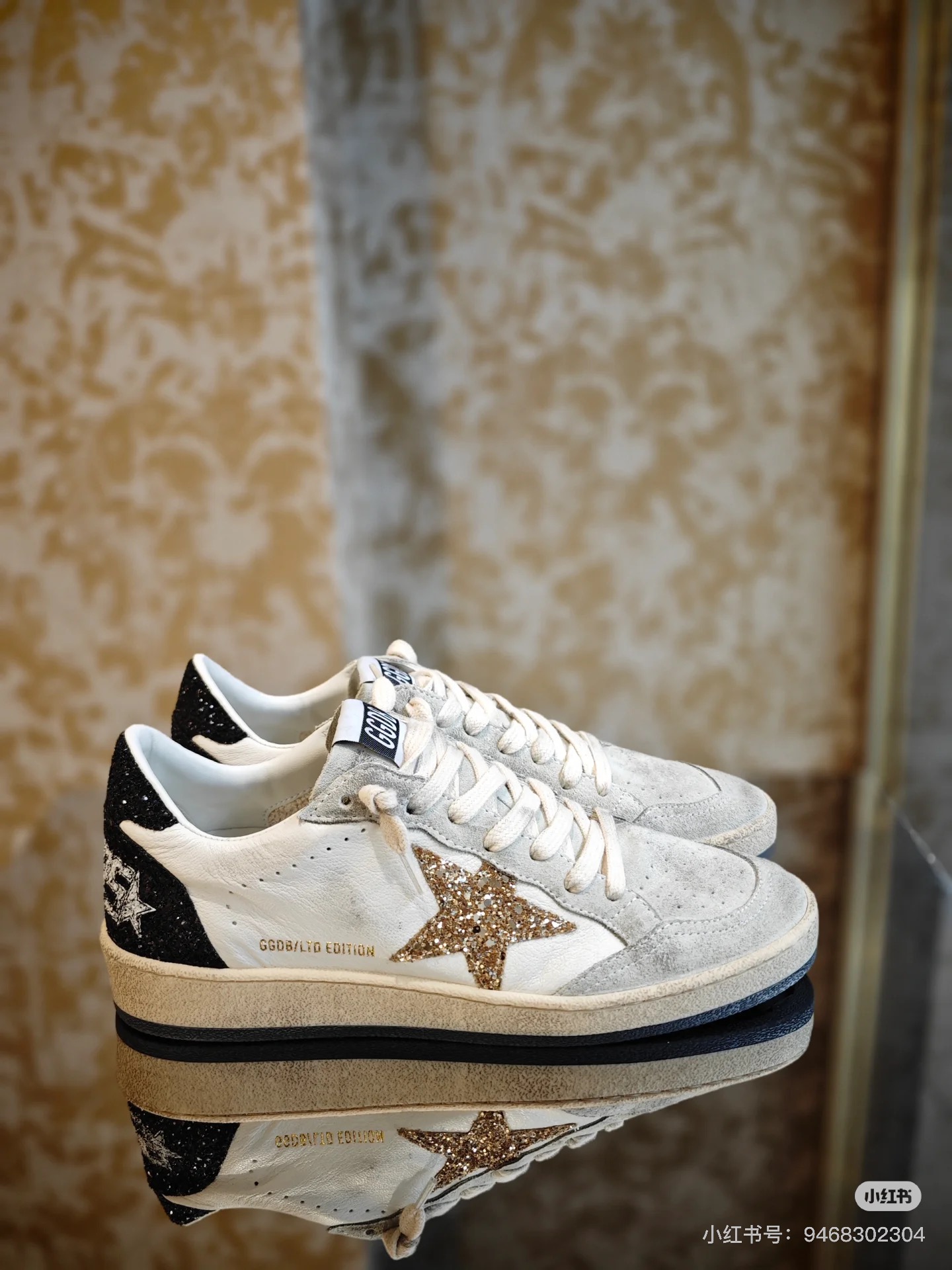 NO:494332,GGDB｜Slicker black tail Ball, casual shoes/sports shoes, sneakers19860909GGDB｜闪片黑尾Ball,休闲鞋/运动鞋,sneakers,Women's Shoes